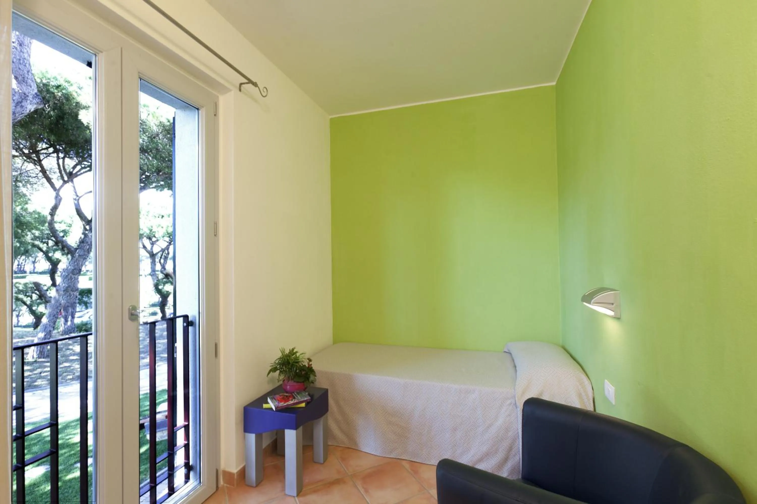 Decorative detail, Bed in Residence Pineta