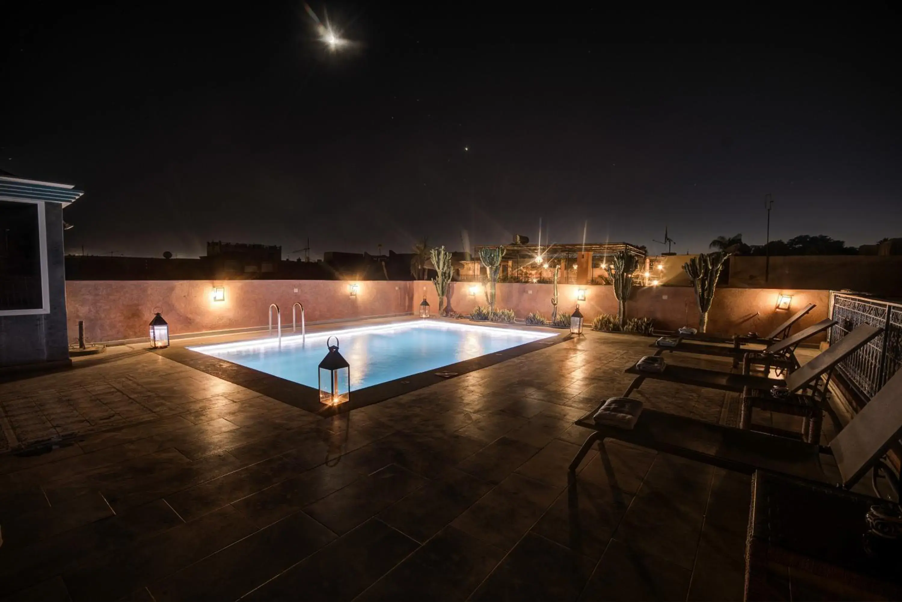 Swimming pool in Riad Les Oliviers & Spa Swimming pool in Riad Les Oliviers & Spa