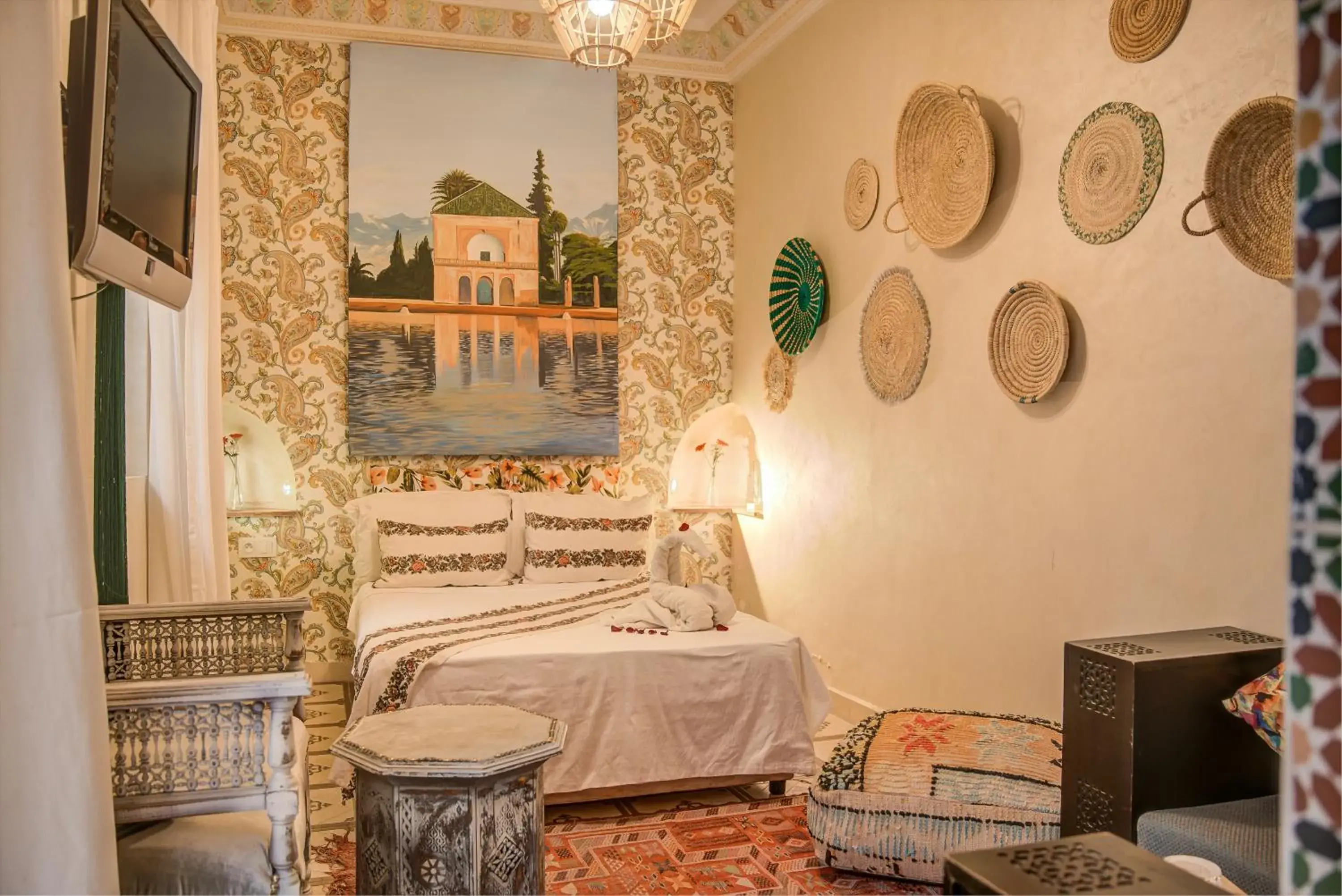 Double Room in Riad Les Oliviers & Spa Double Room in Riad Les Oliviers & Spa