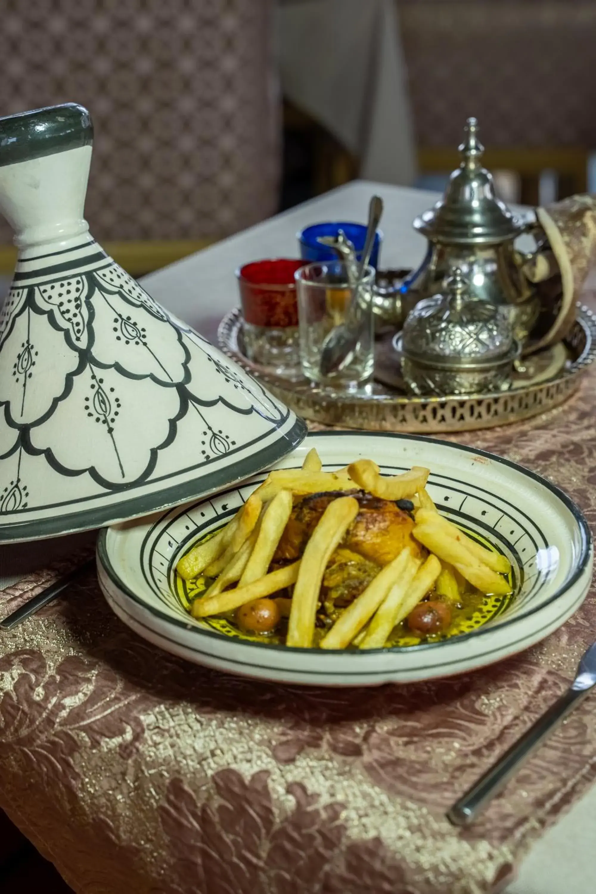 Restaurant/places to eat in Riad Les Oliviers & Spa Restaurant/places to eat in Riad Les Oliviers & Spa