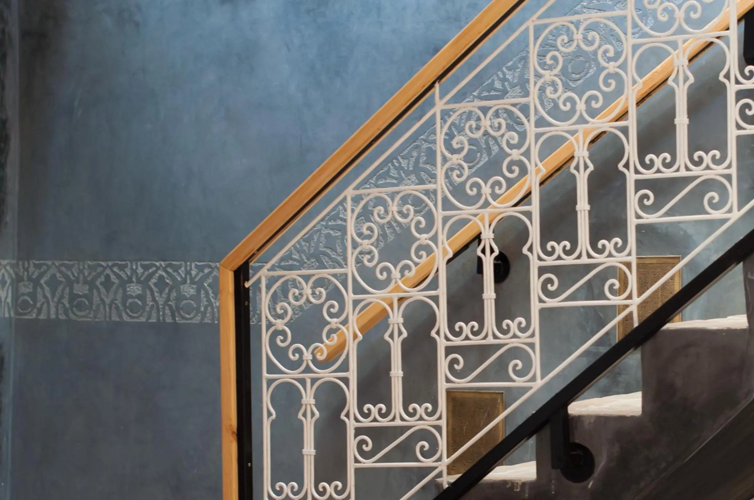 Decorative detail in Riad Les Oliviers & Spa