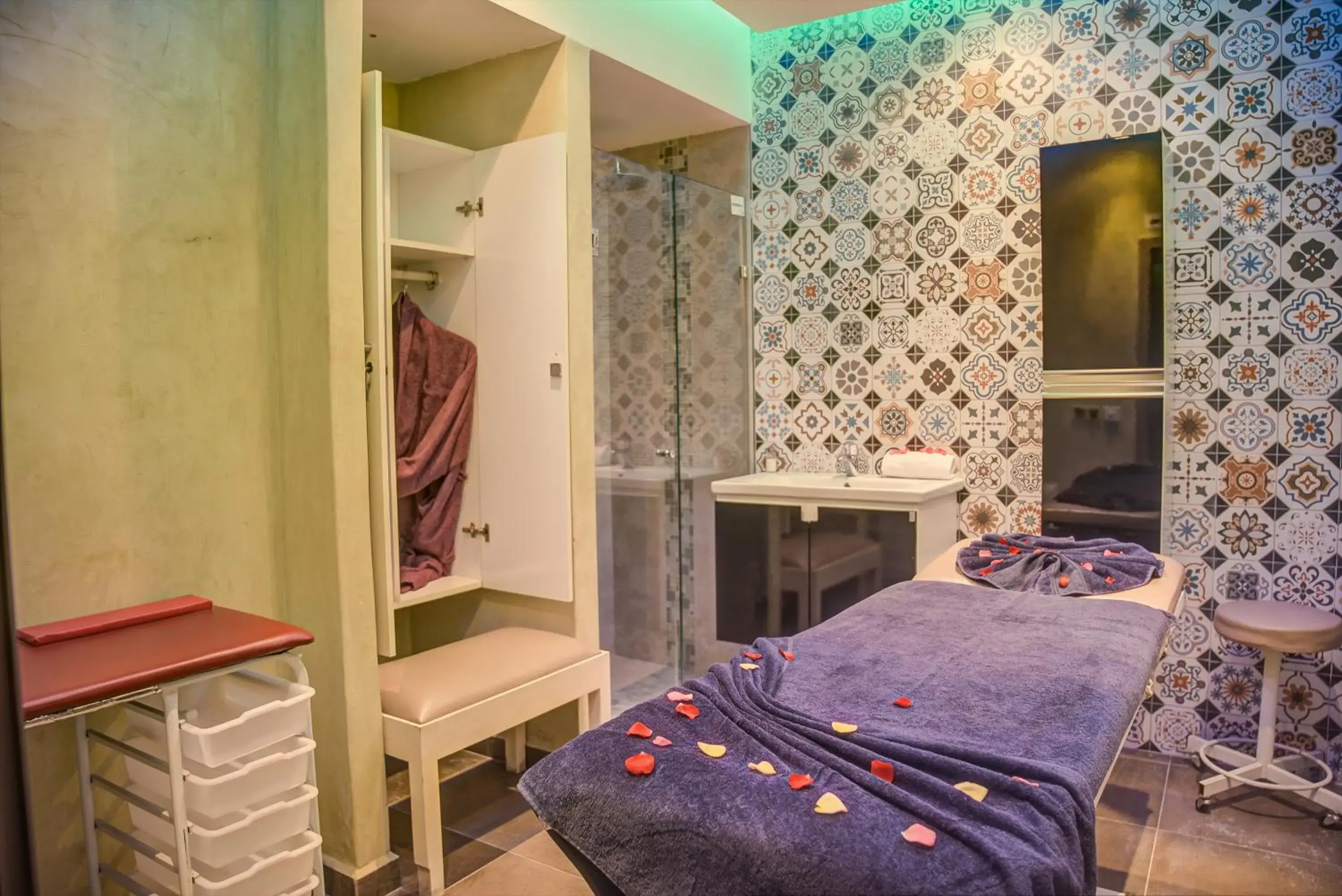 Spa and wellness centre/facilities, Bed in Riad Les Oliviers & Spa Spa and wellness centre/facilities, Bed in Riad Les Oliviers & Spa