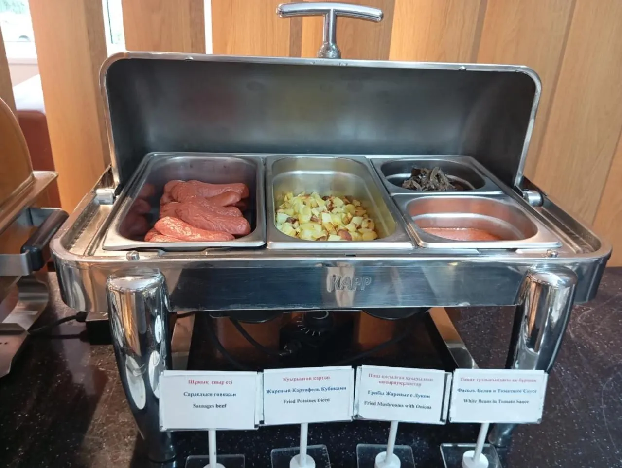 Restaurant/places to eat in Chagala Hotel Uralsk