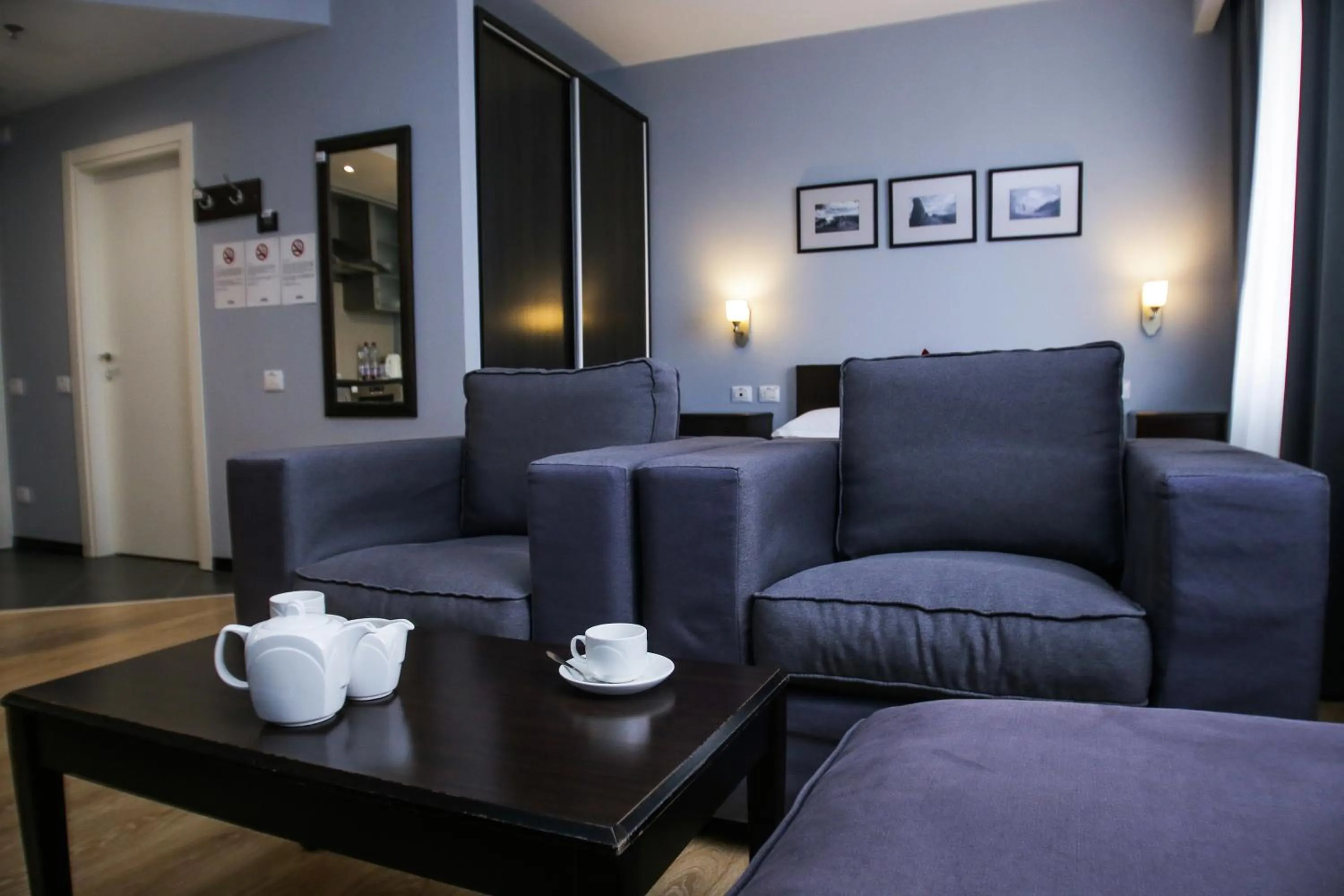 Living room in Chagala Hotel Uralsk