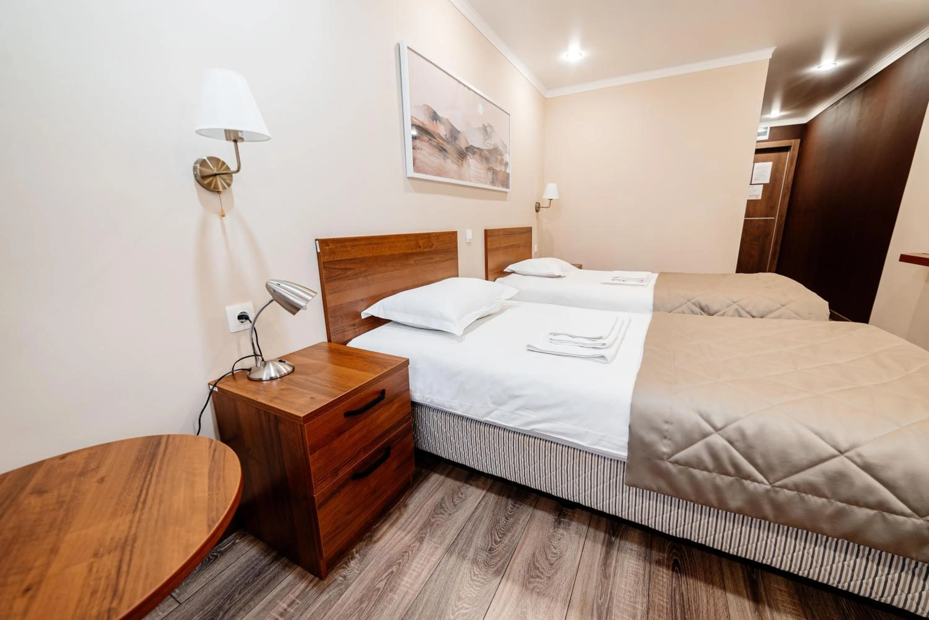 Bedroom, Bed in Chagala Hotel Uralsk