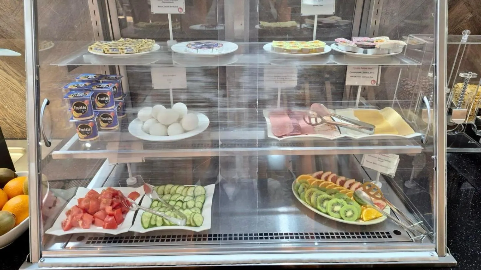 Food and drinks in Chagala Hotel Uralsk