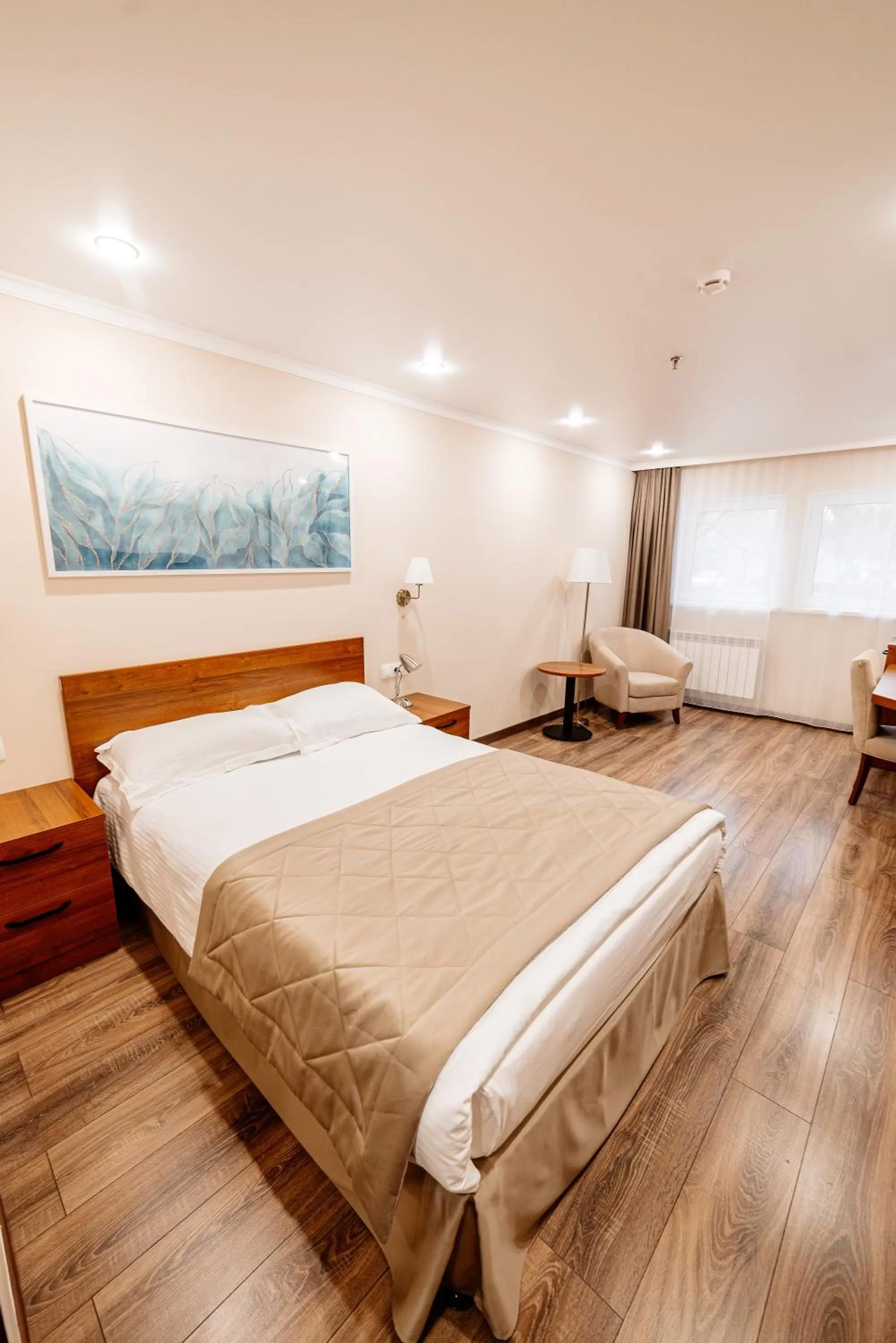 Bed in Chagala Hotel Uralsk