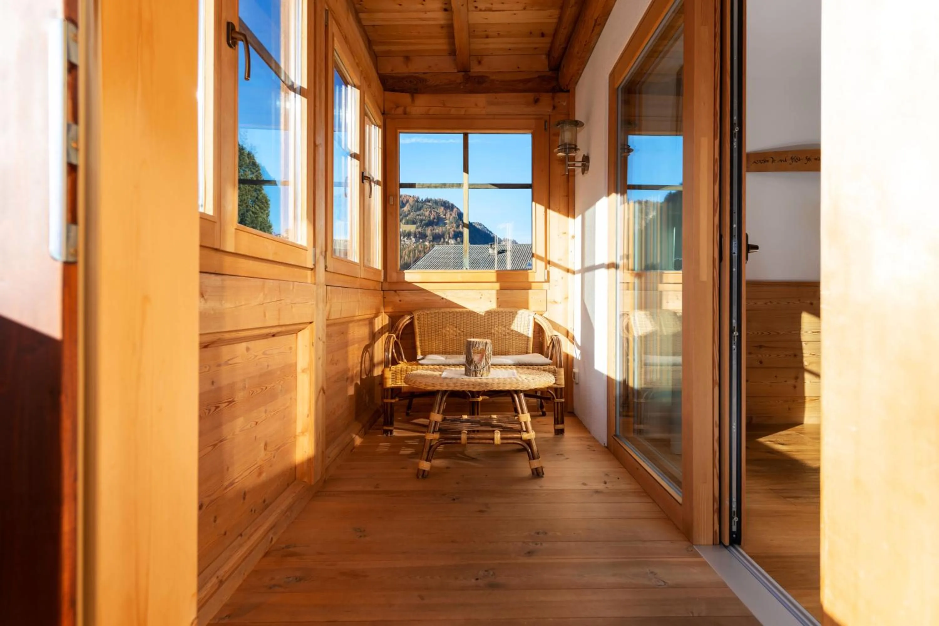 Balcony/Terrace in Garni Hotel Geier