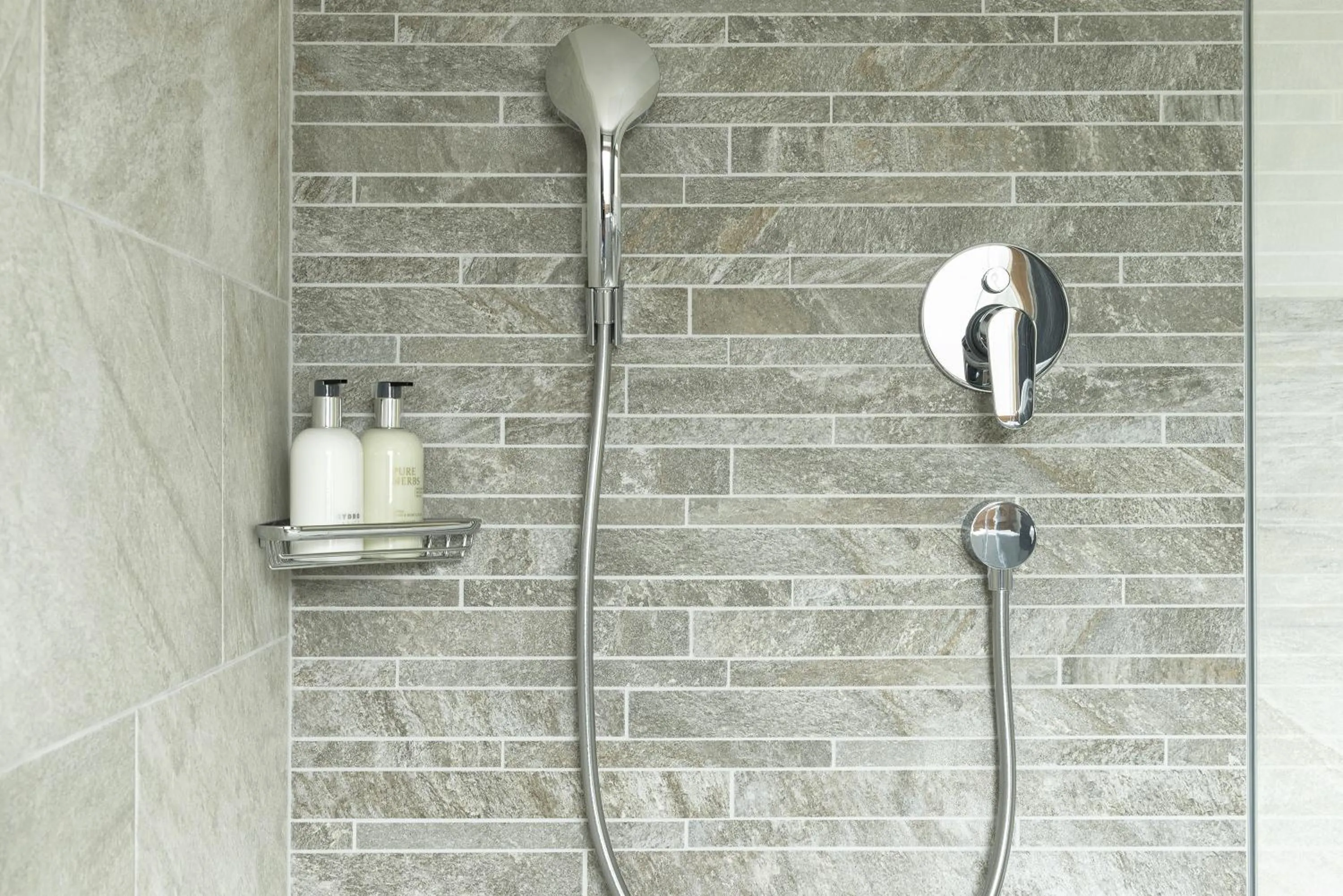 Shower in Garni Hotel Geier