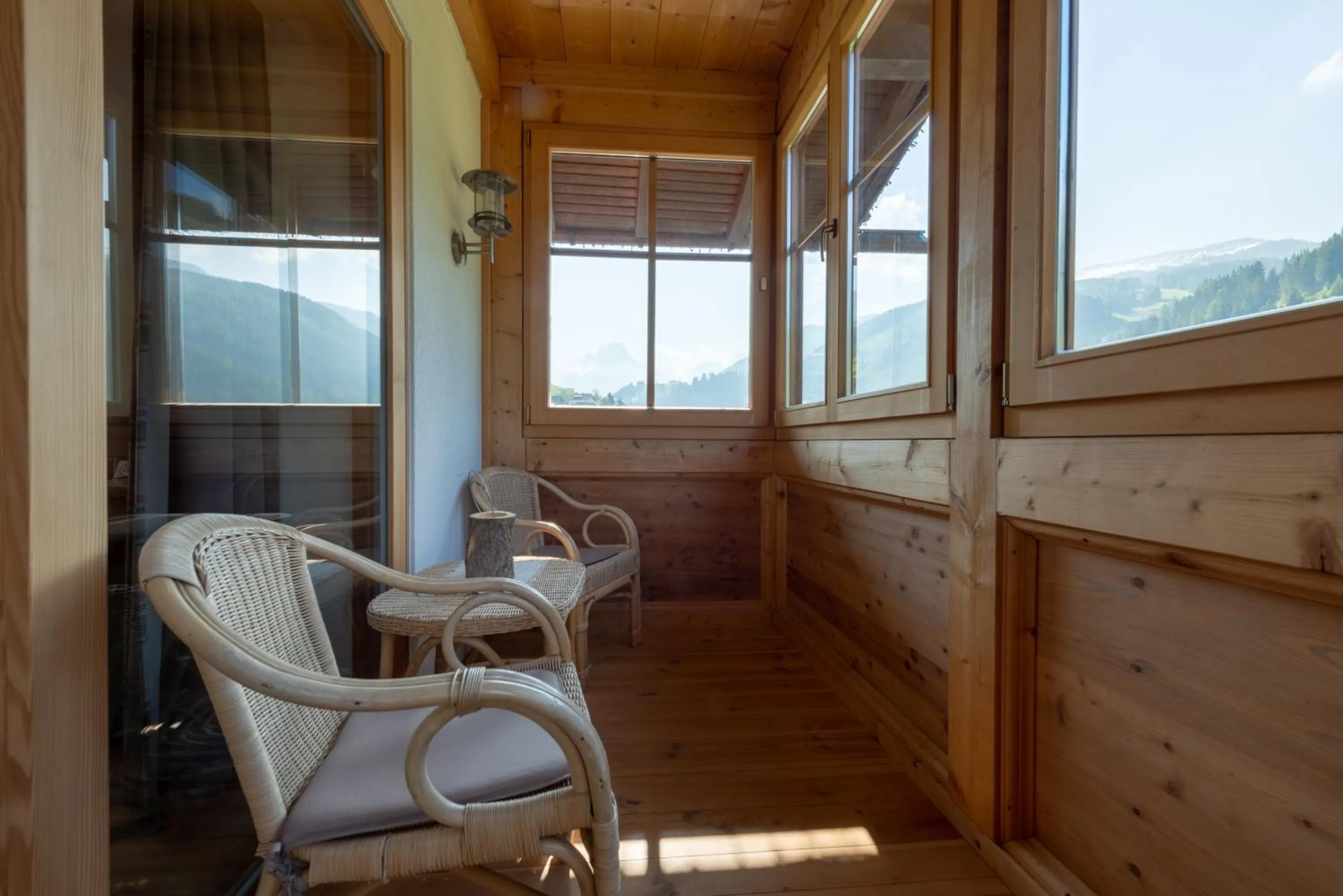 Patio in Garni Hotel Geier