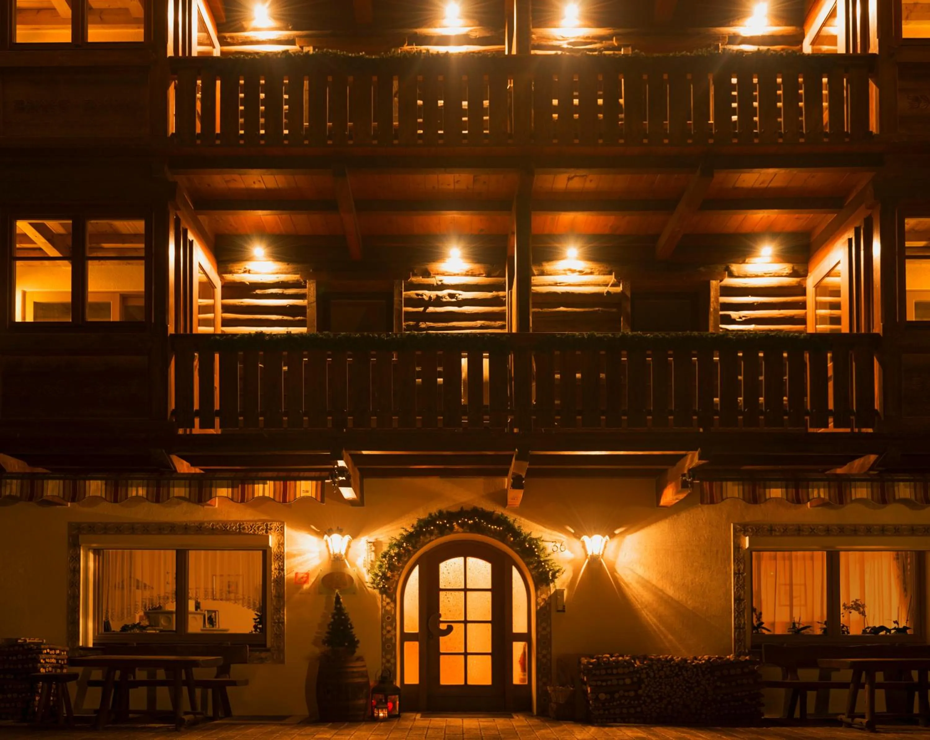 Balcony/Terrace in Garni Hotel Geier