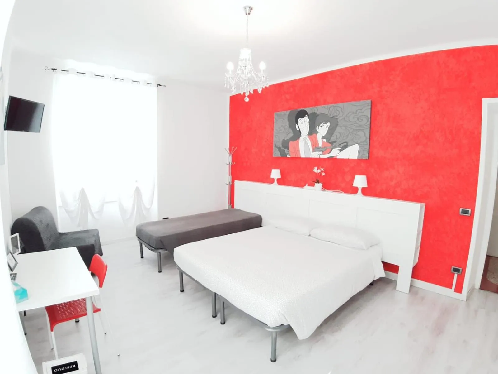 Bed in B&B Lupin Trento