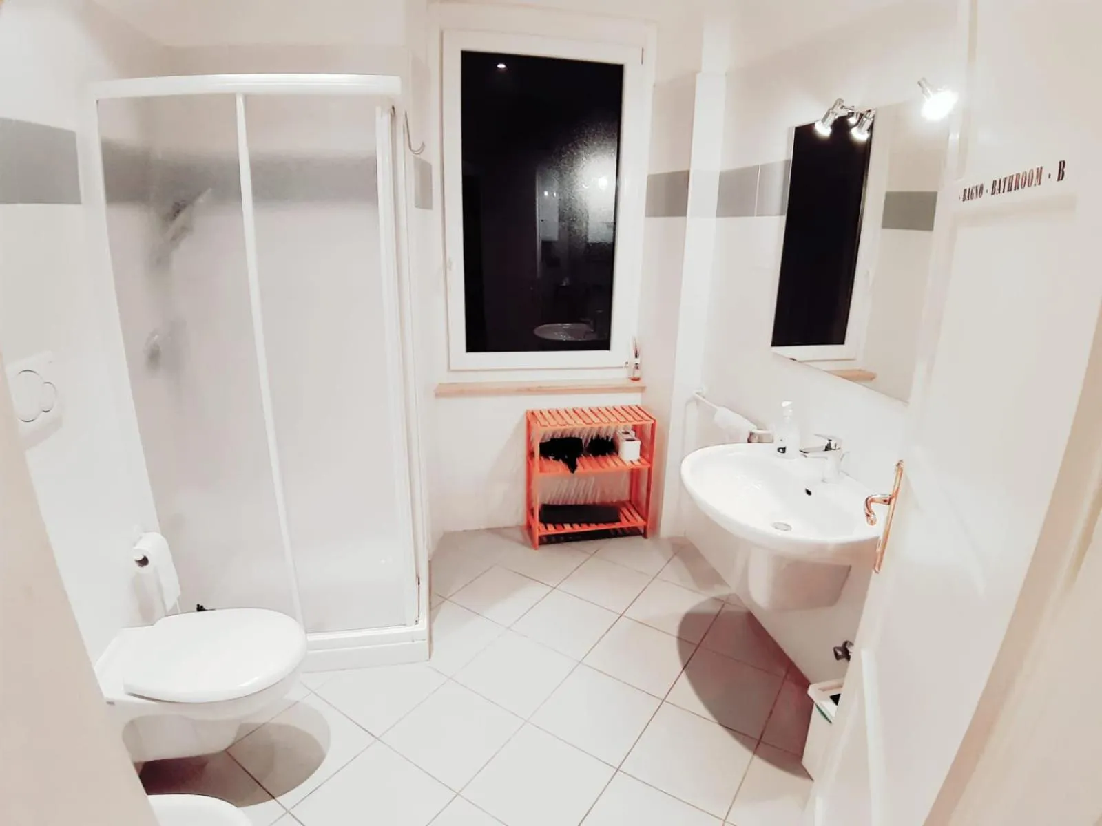 Bathroom in B&B Lupin Trento