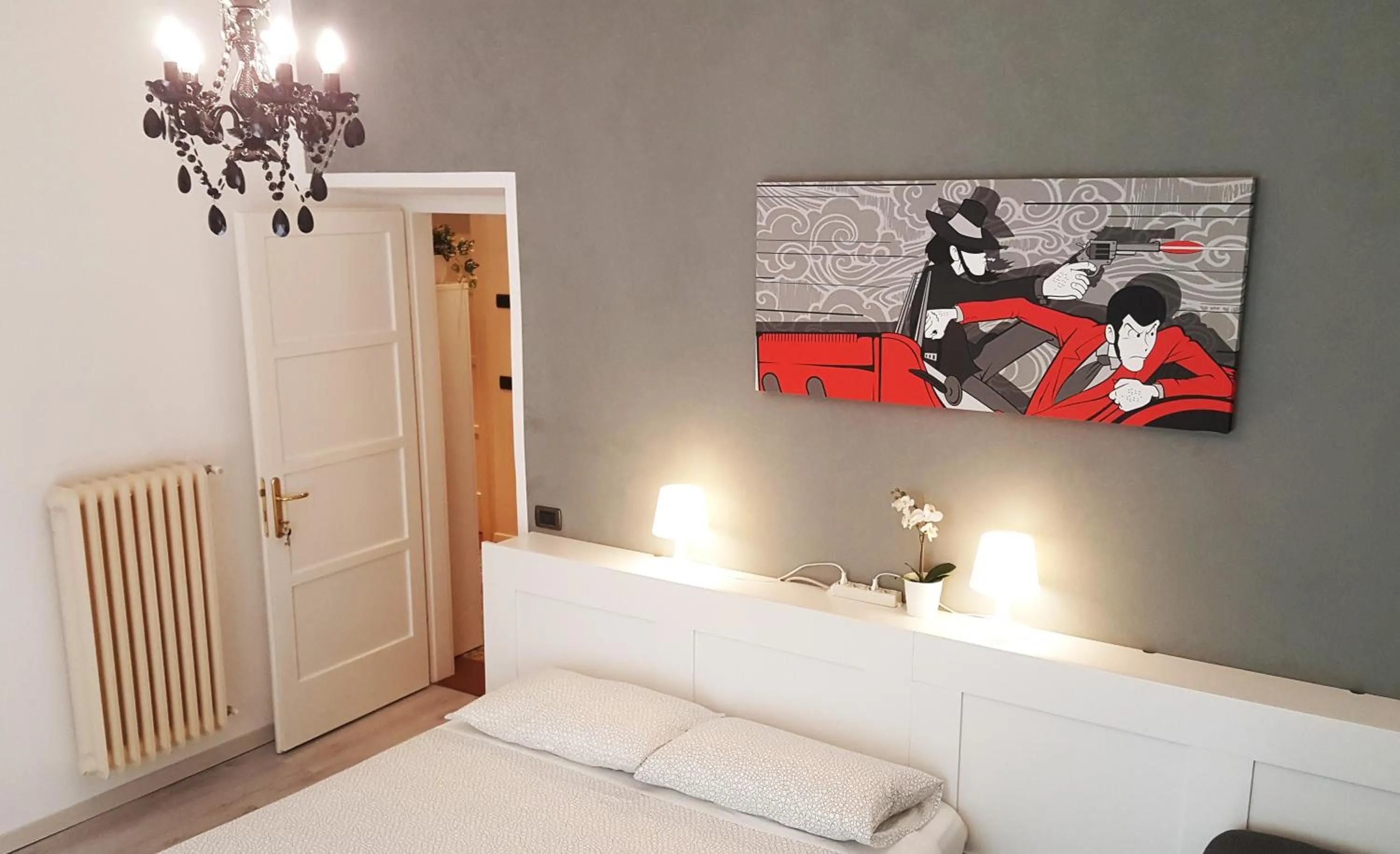 Bed in B&B Lupin Trento