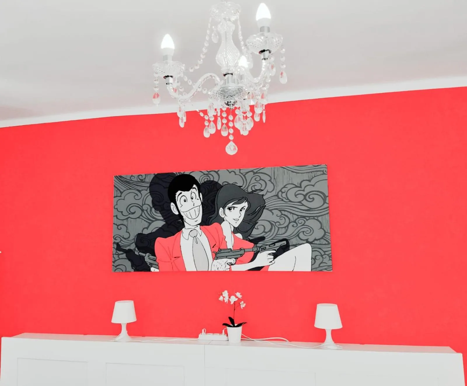 Bed in B&B Lupin Trento