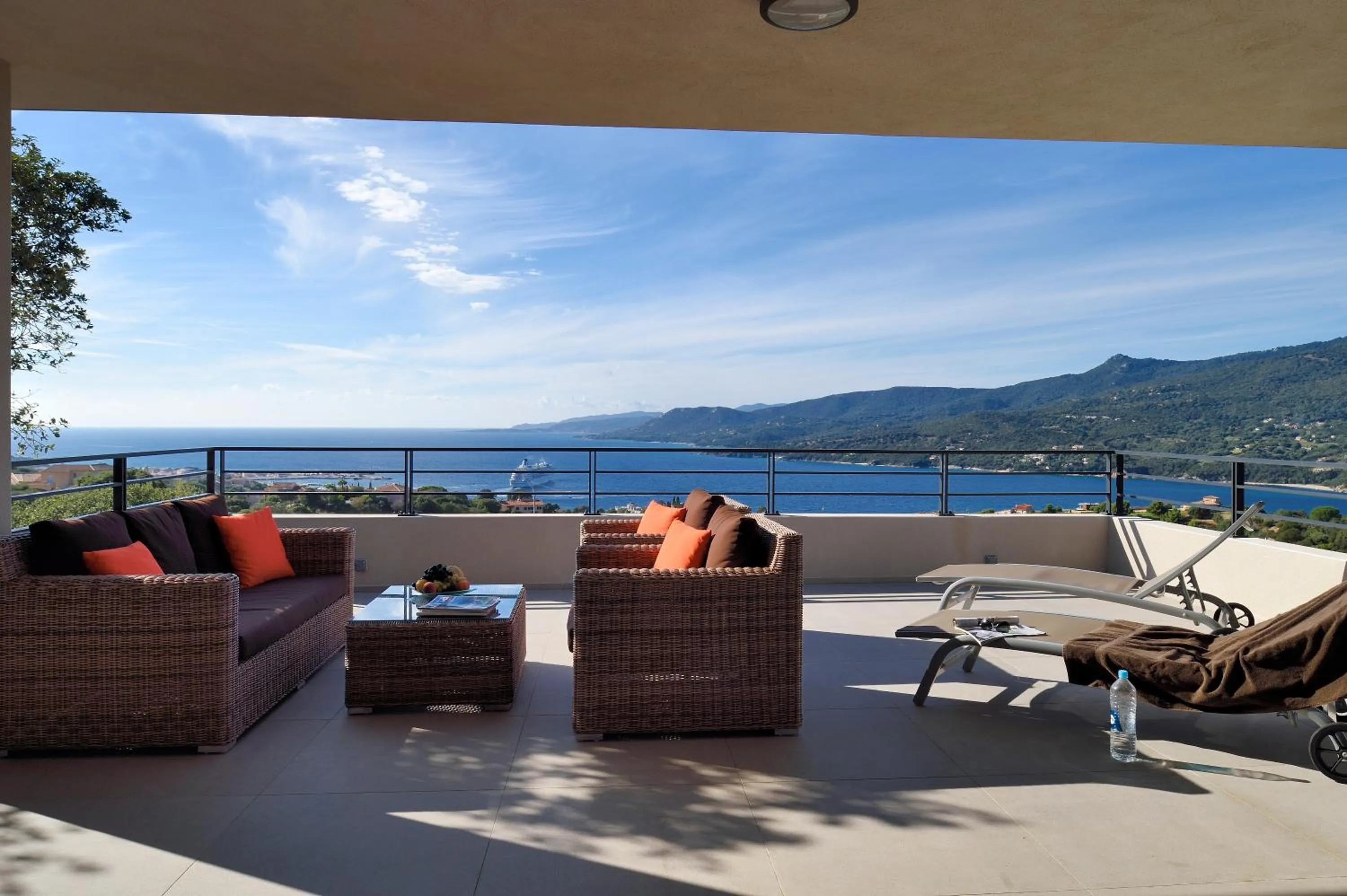 Balcony/Terrace in Résidence Aria Marina