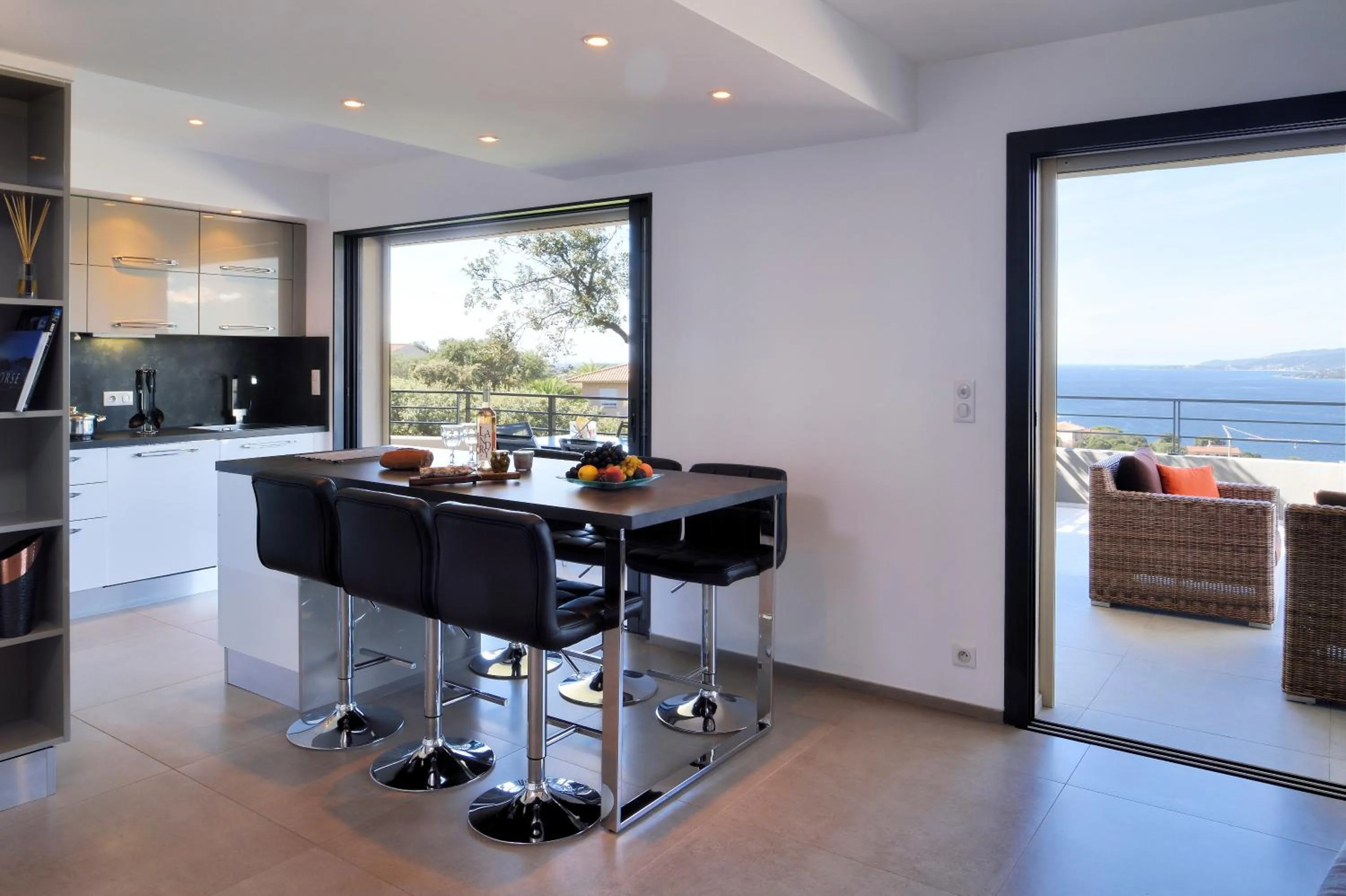 Dining area in Résidence Aria Marina