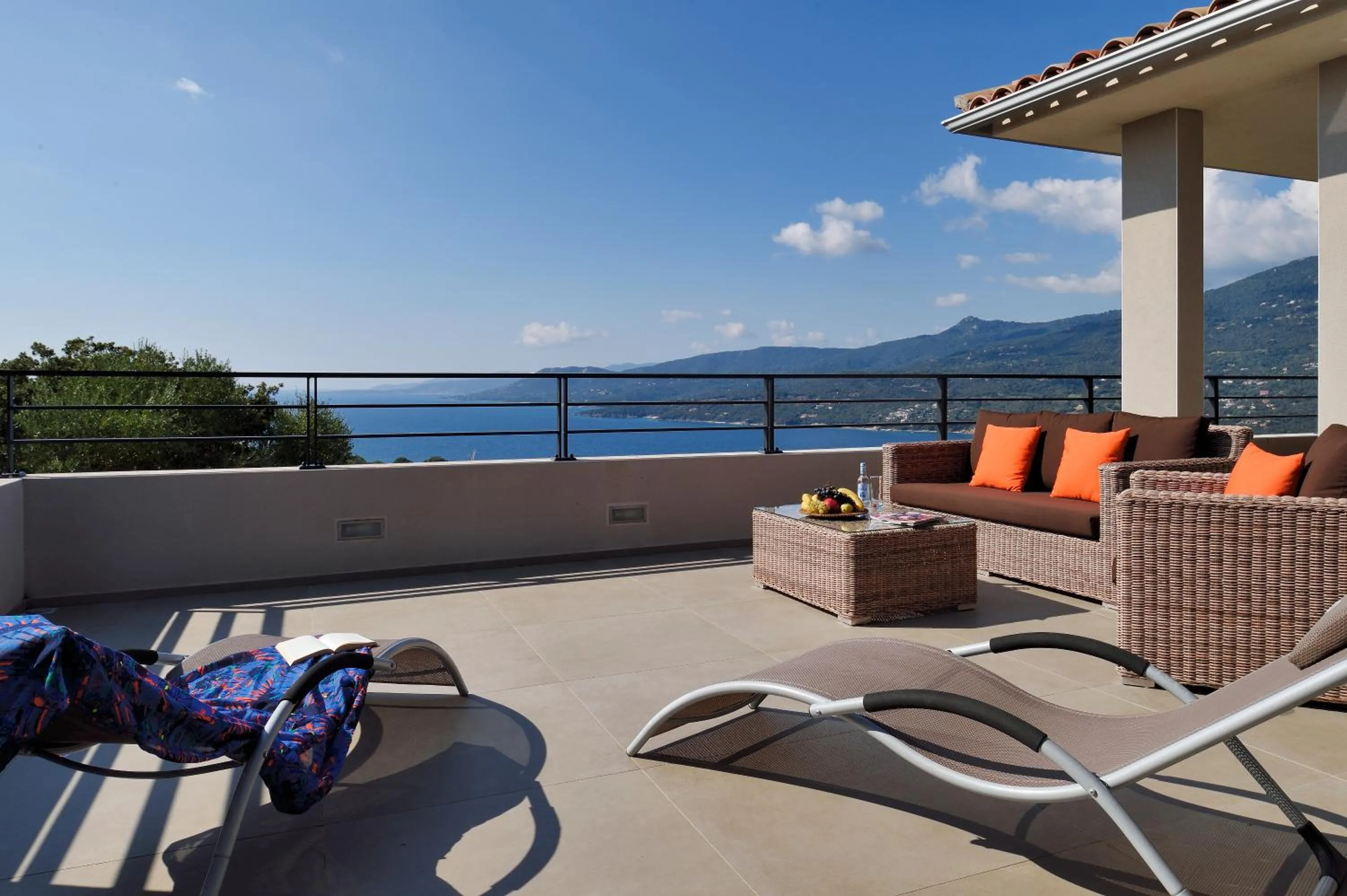 Balcony/Terrace in Résidence Aria Marina