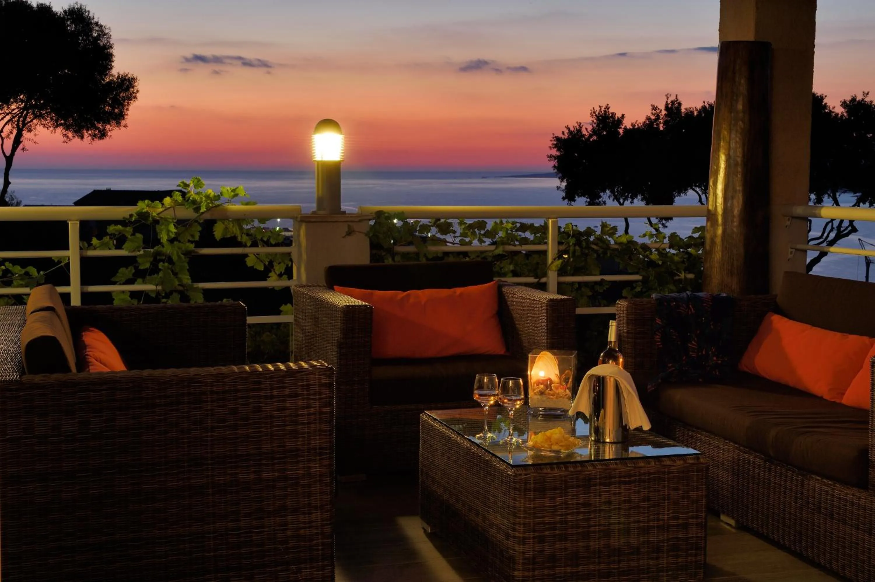 Balcony/Terrace in Résidence Aria Marina