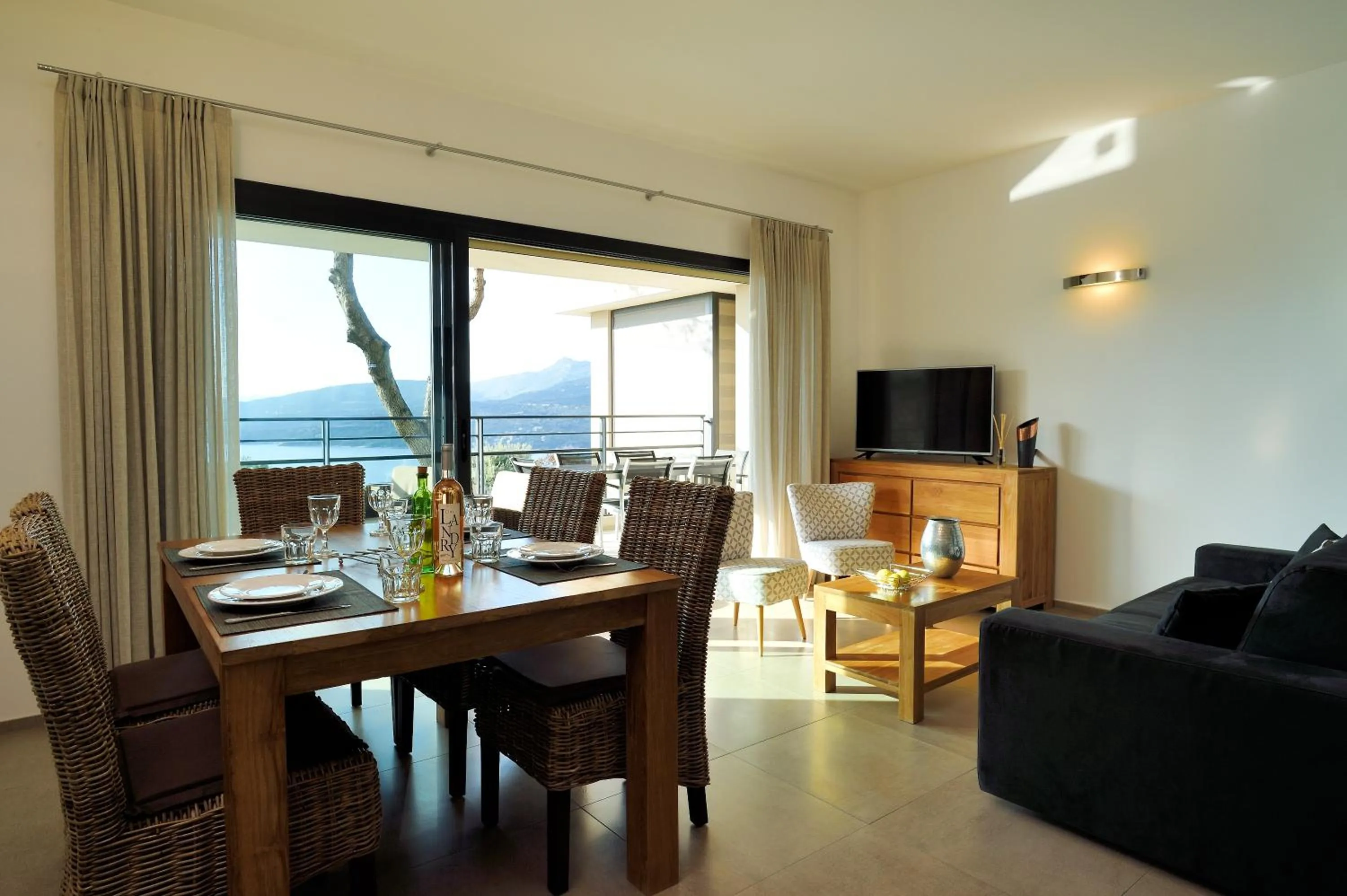 Dining area in Résidence Aria Marina
