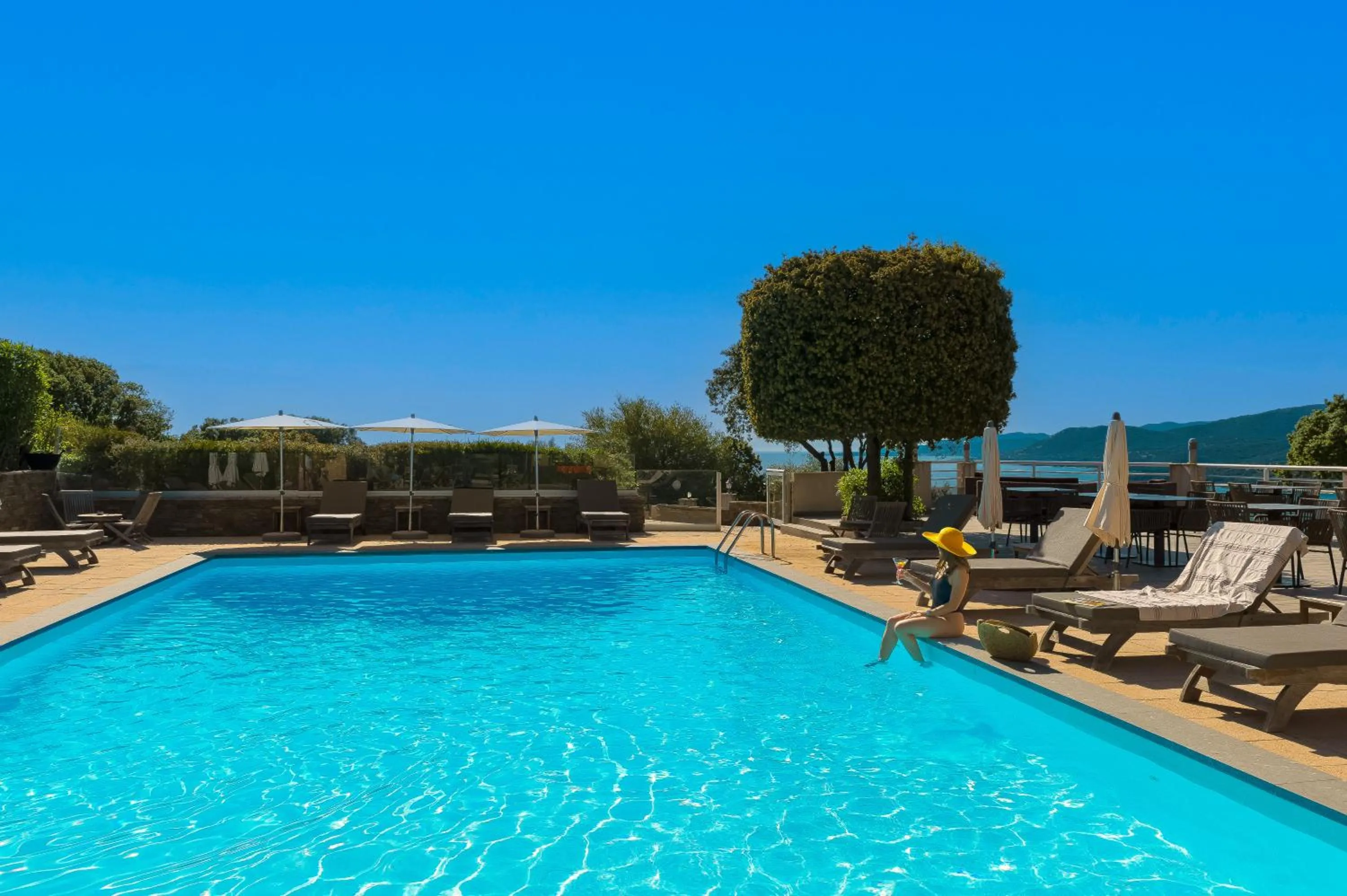 Swimming pool in Résidence Aria Marina