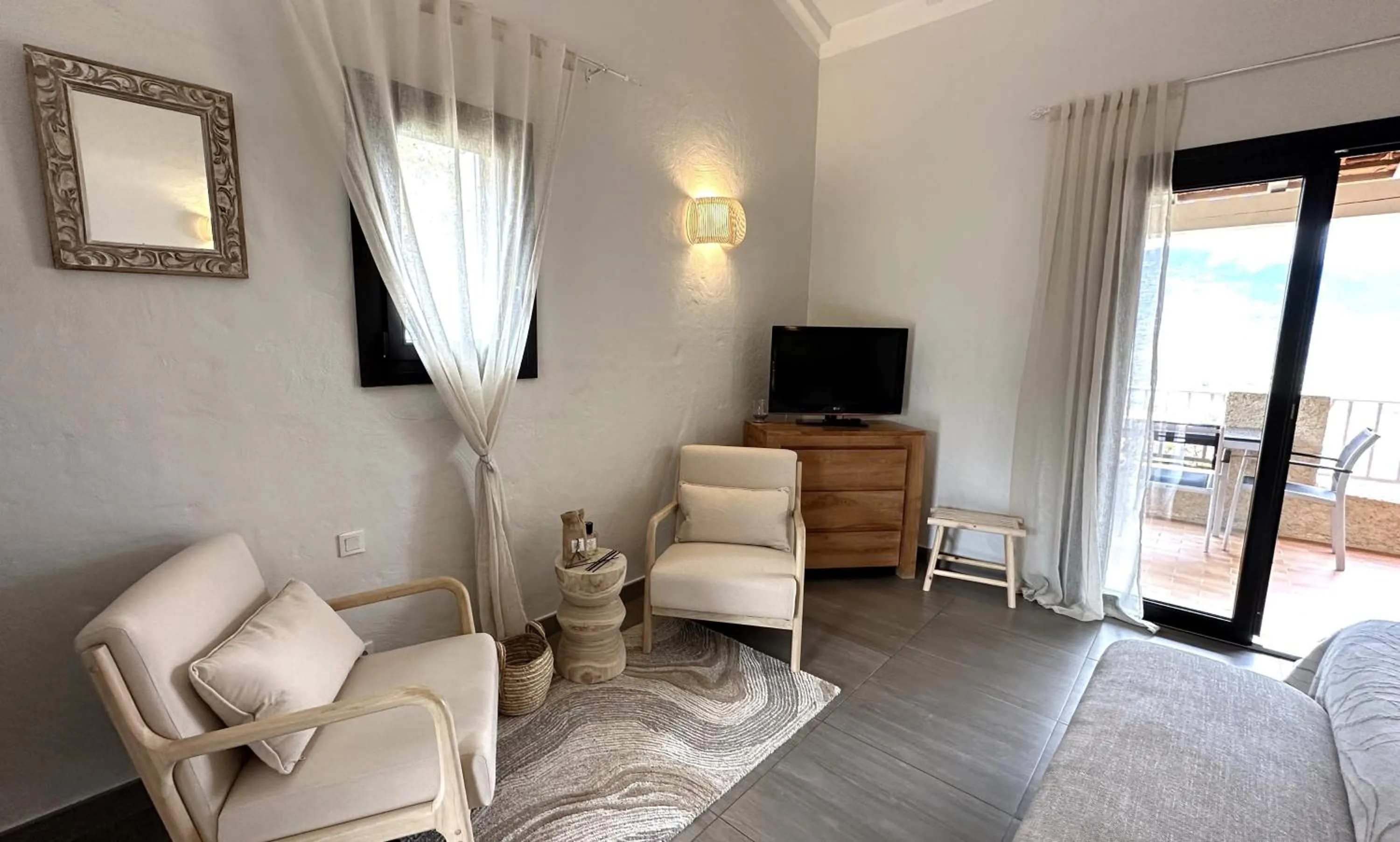 Living room in Résidence Aria Marina