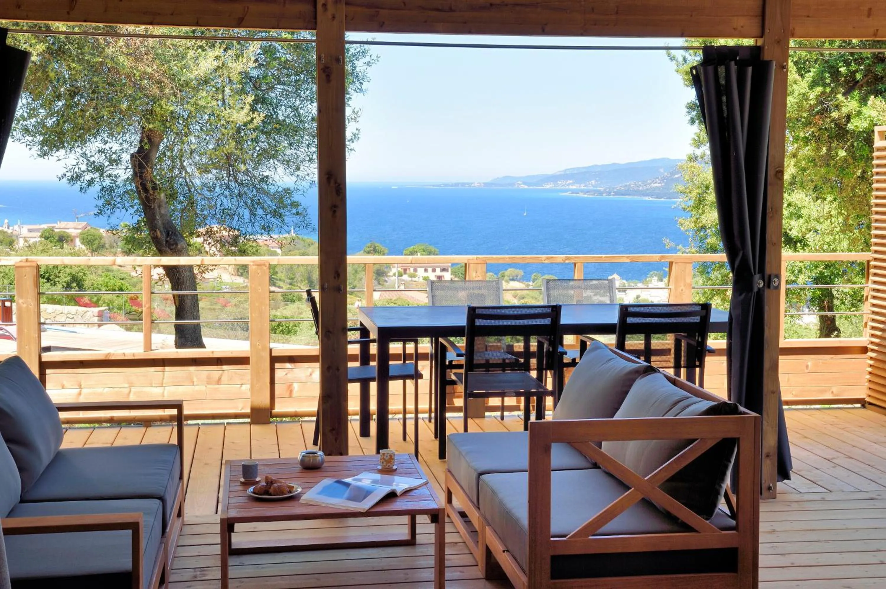 Patio in Résidence Aria Marina