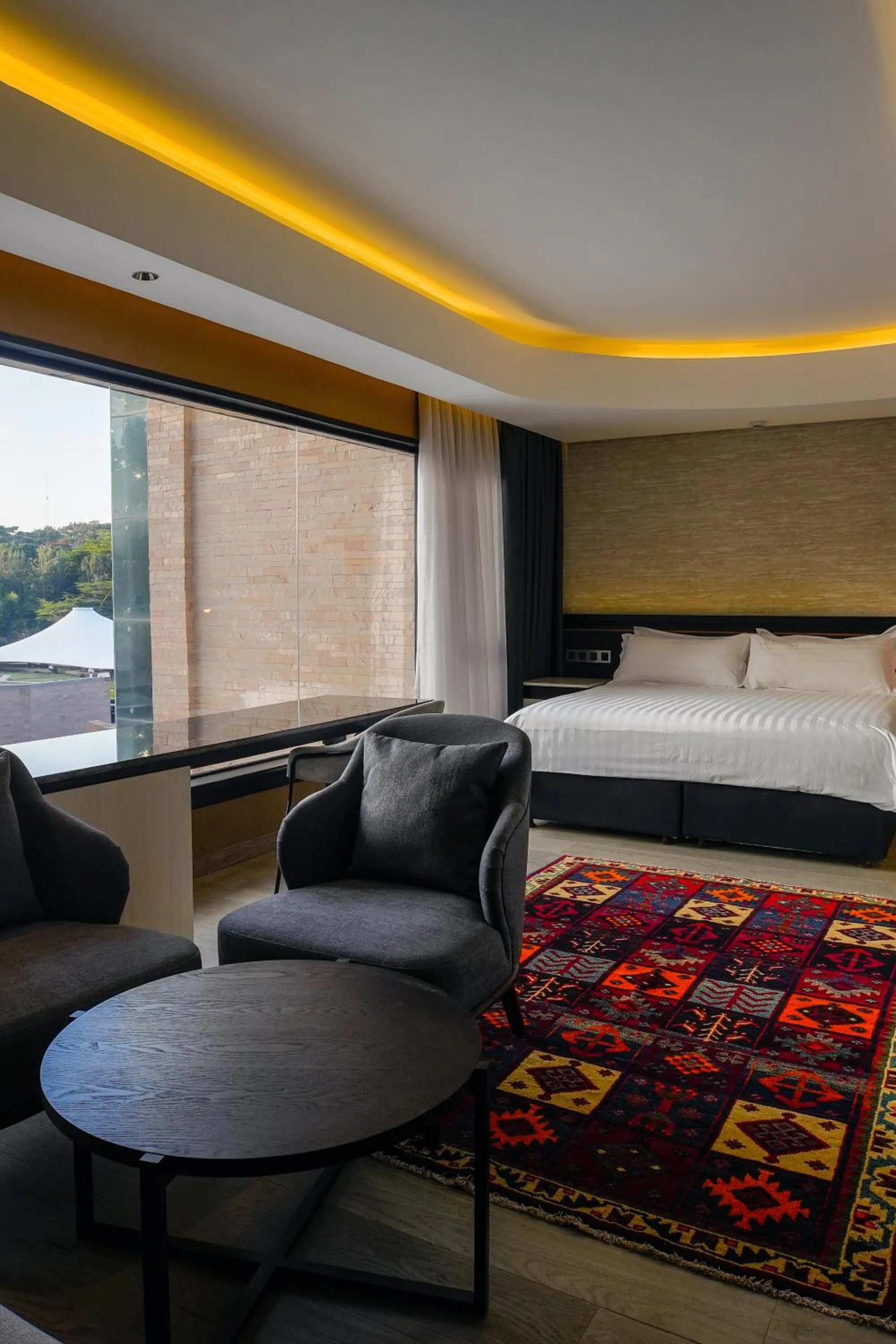 Seating area in Tribe Hotel, Nairobi, a Member of Design Hotels