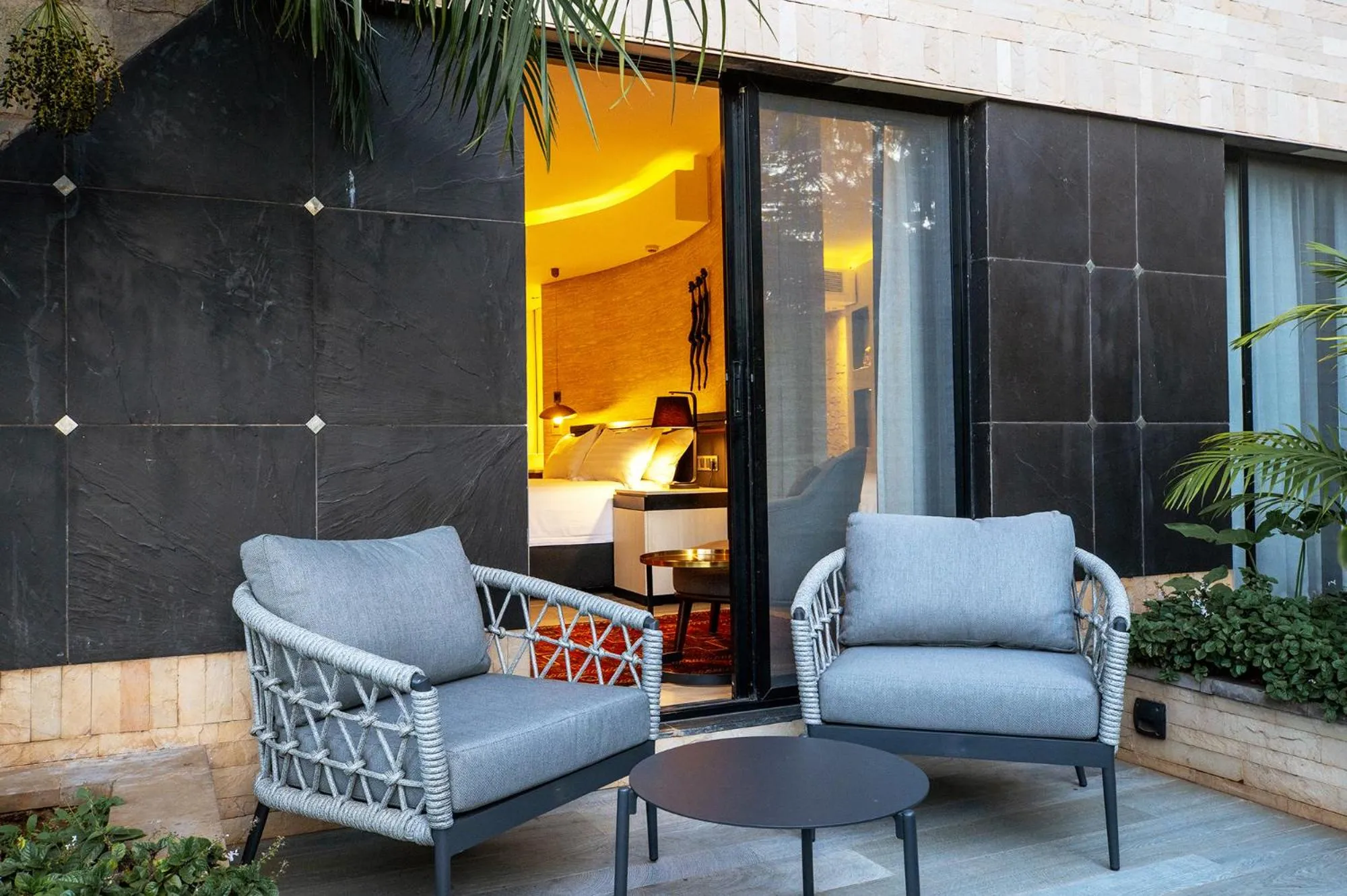 Balcony/Terrace in Tribe Hotel, Nairobi, a Member of Design Hotels