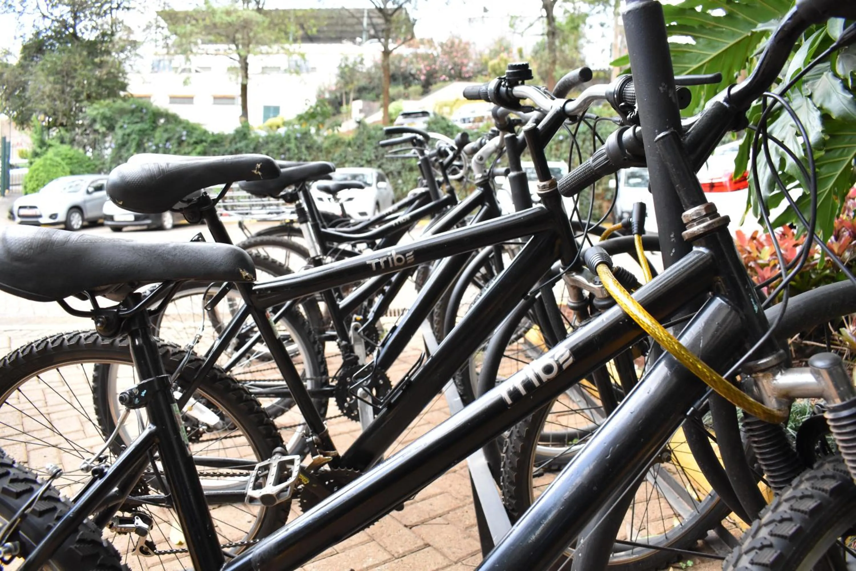 Cycling in Tribe Hotel, Nairobi, a Member of Design Hotels