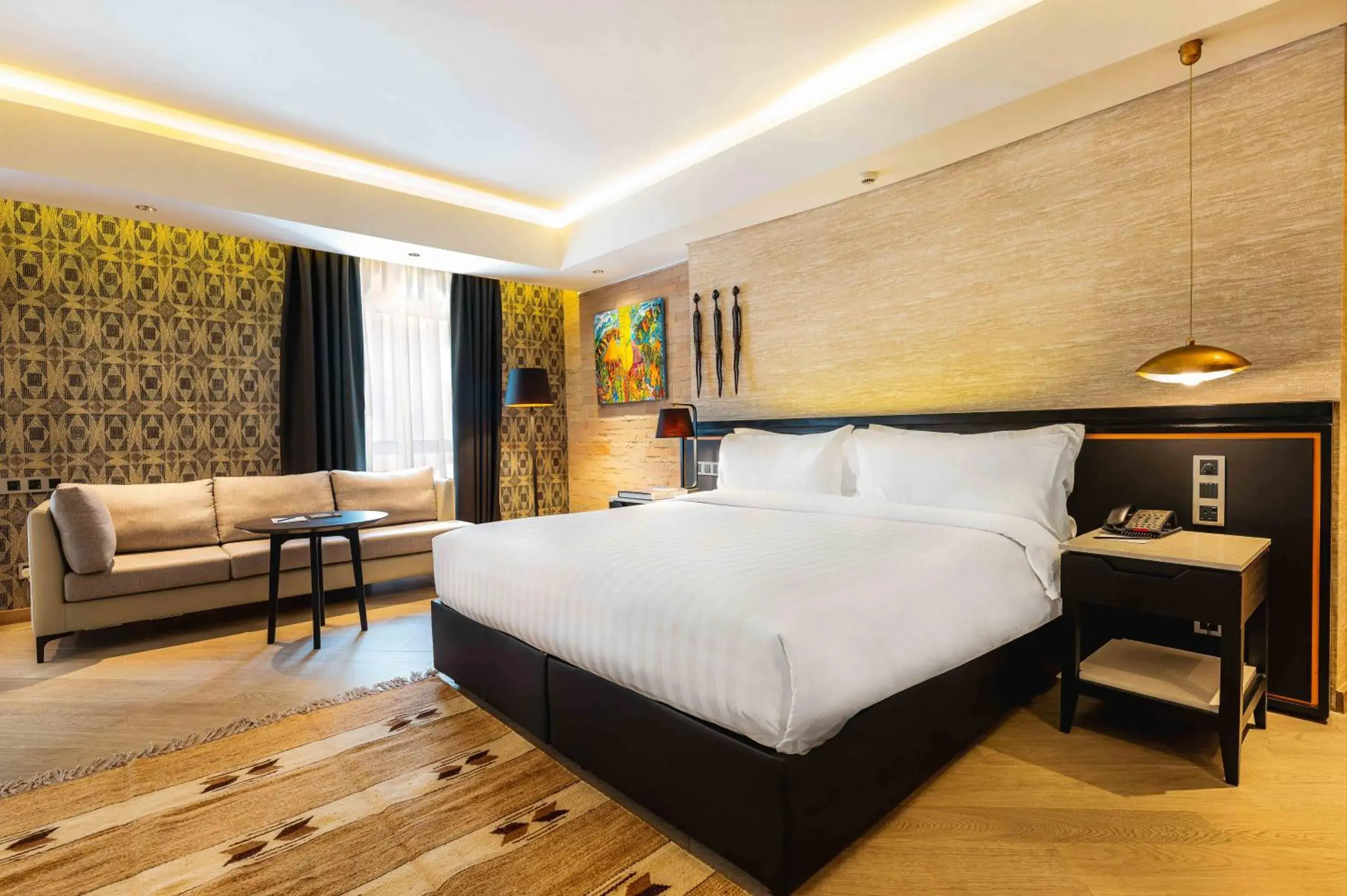 Photo of the whole room, Bed in Tribe Hotel, Nairobi, a Member of Design Hotels Photo of the whole room, Bed in Tribe Hotel, Nairobi, a Member of Design Hotels