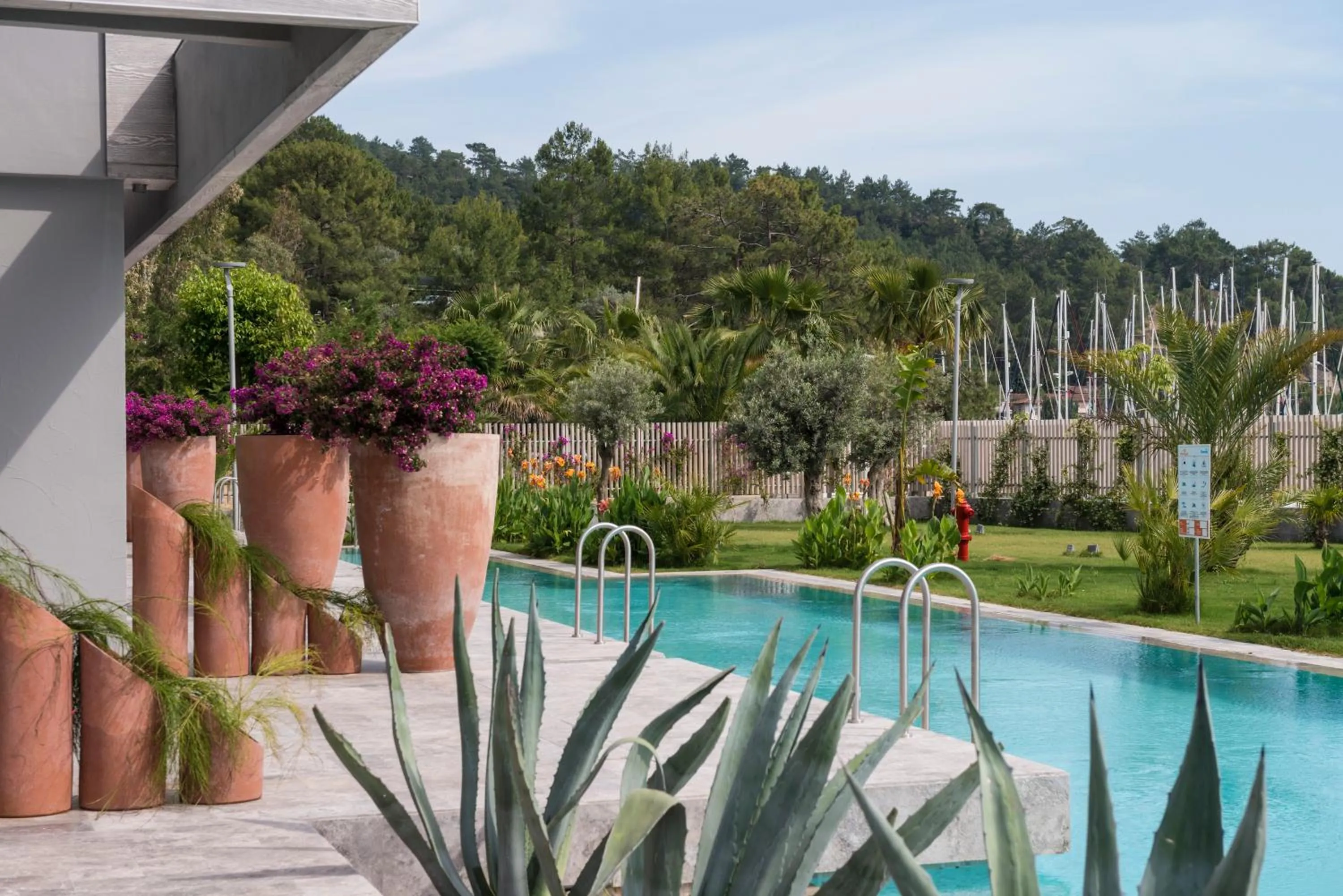 Swimming pool in D-Resort Gocek