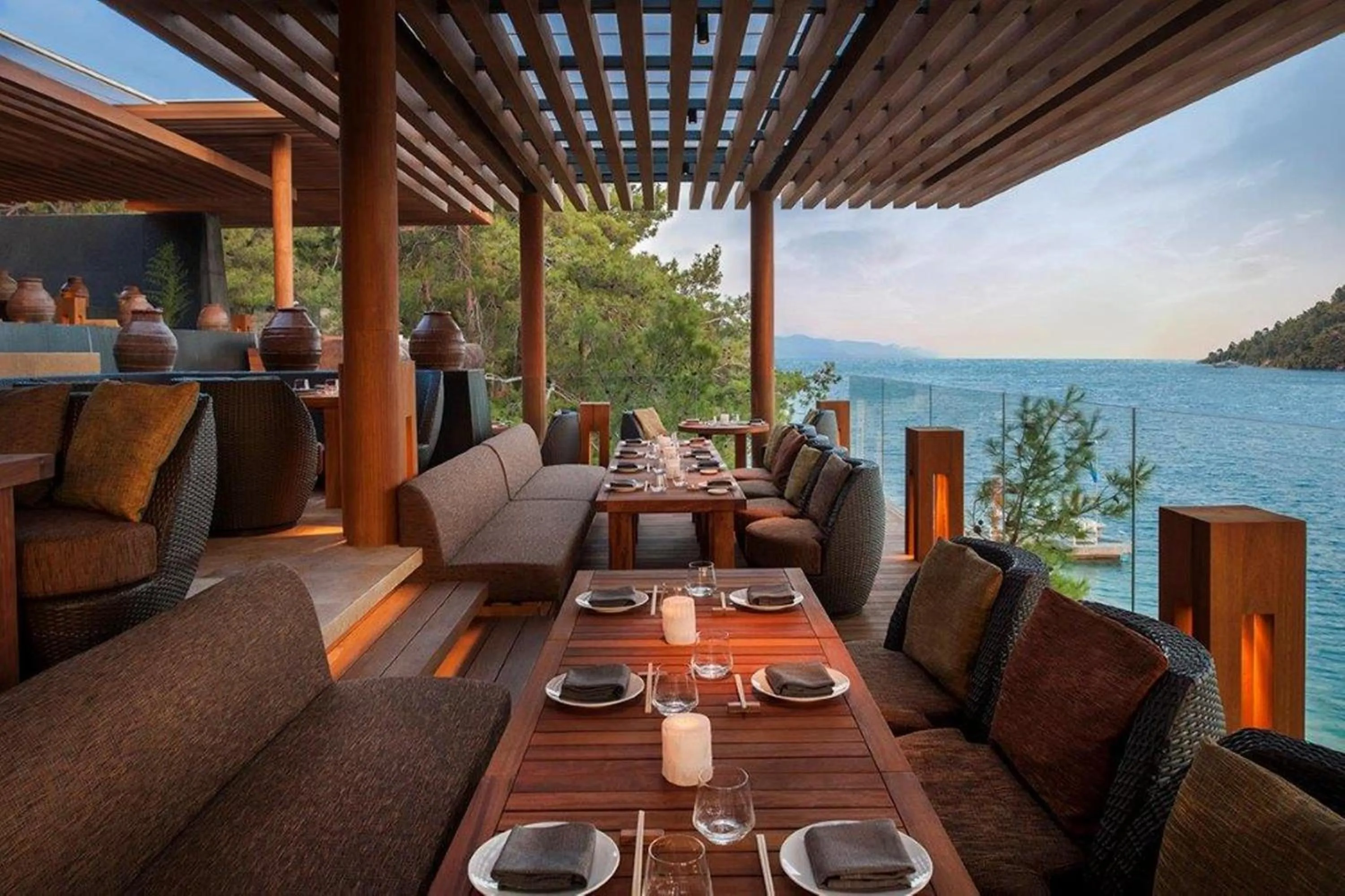 Lounge or bar in D-Resort Gocek