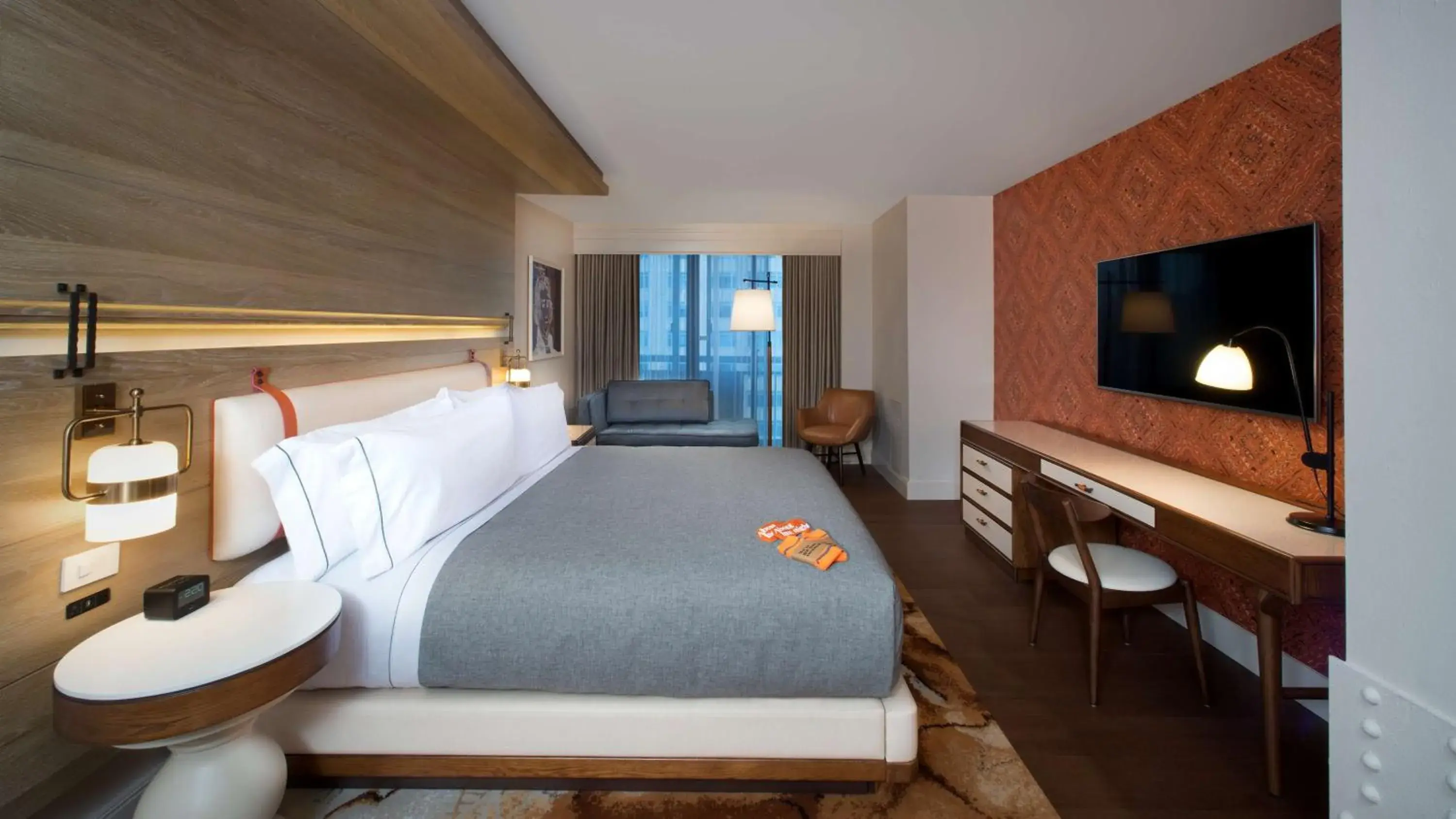 Bedroom, Bed in Canopy by Hilton Washington DC Embassy Row Bedroom, Bed in Canopy by Hilton Washington DC Embassy Row