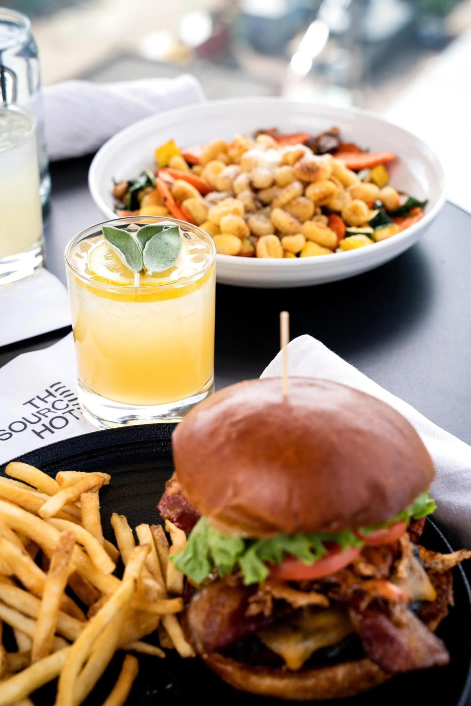 Food and drinks in The Source Hotel