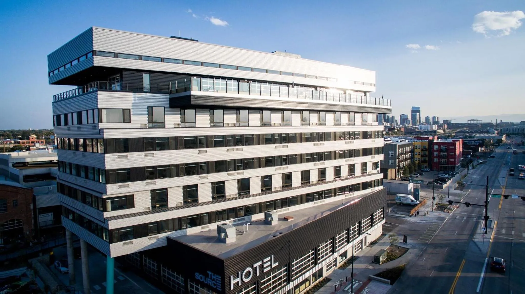 Property building in The Source Hotel