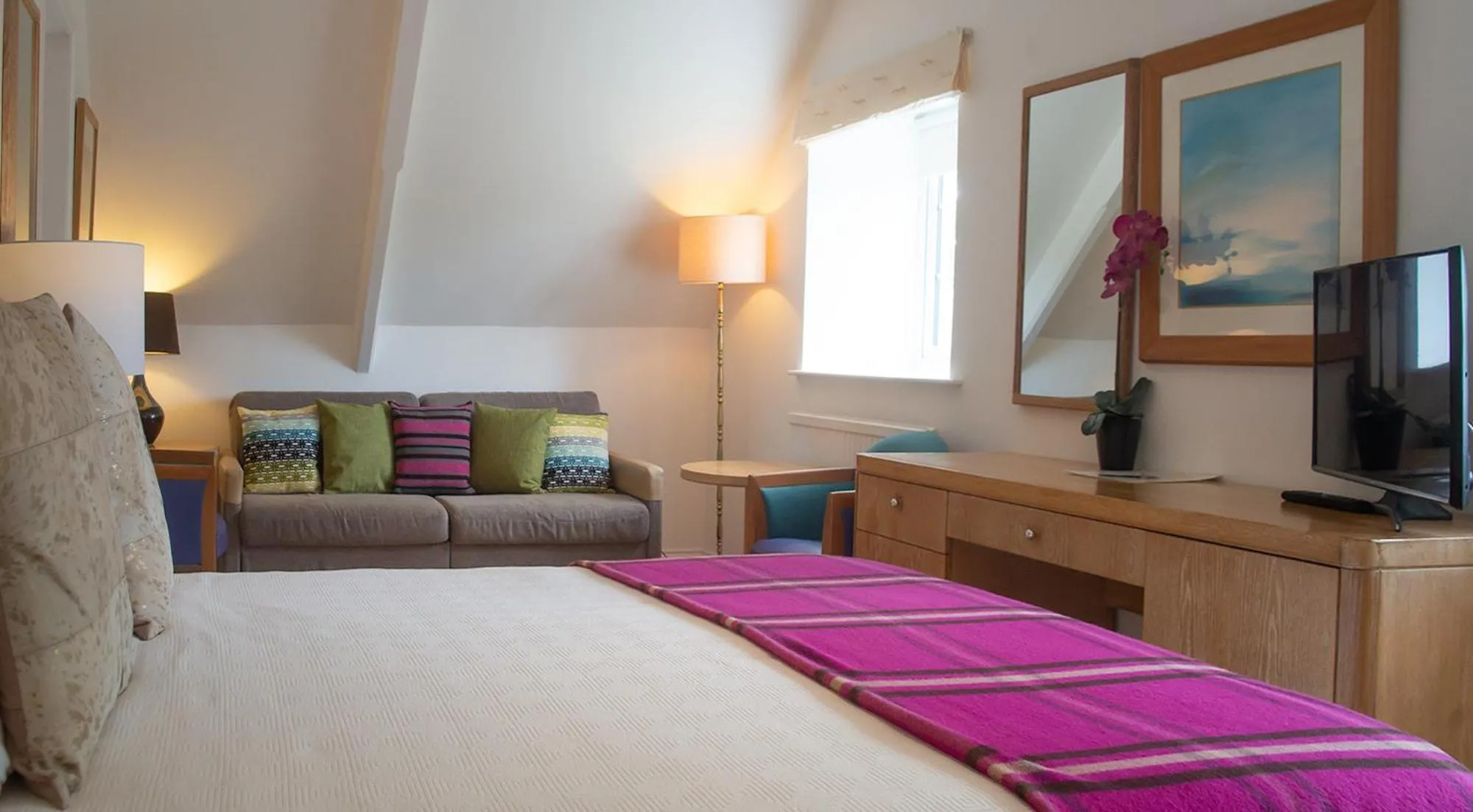 Bedroom, Bed in Higher Faugan Parc