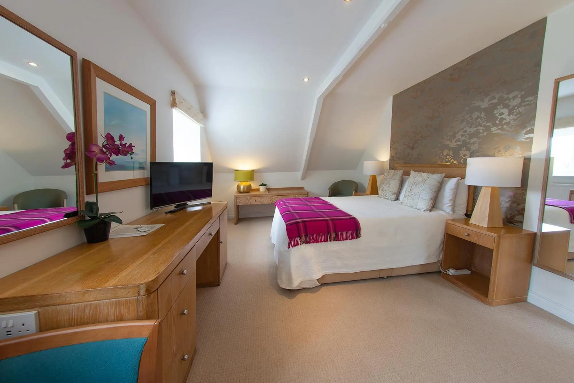 Bedroom, Bed in Higher Faugan Parc