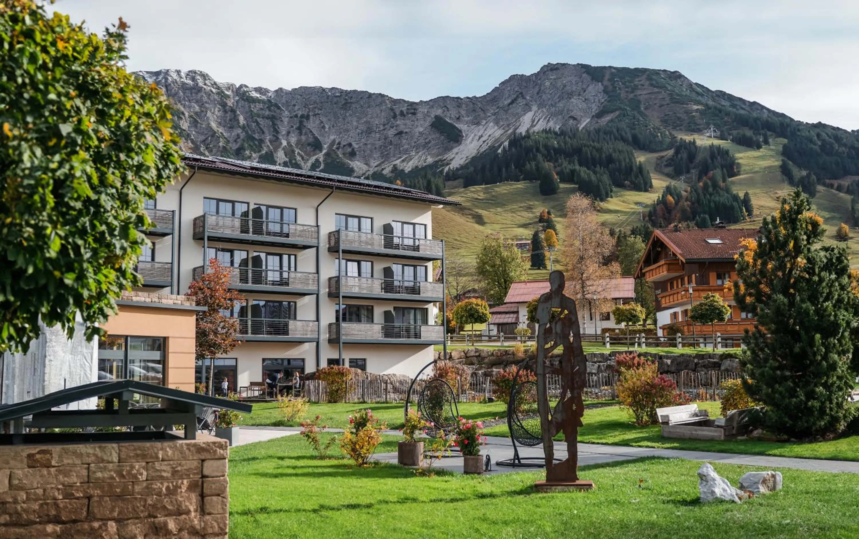 Property building in Panoramahotel Oberjoch