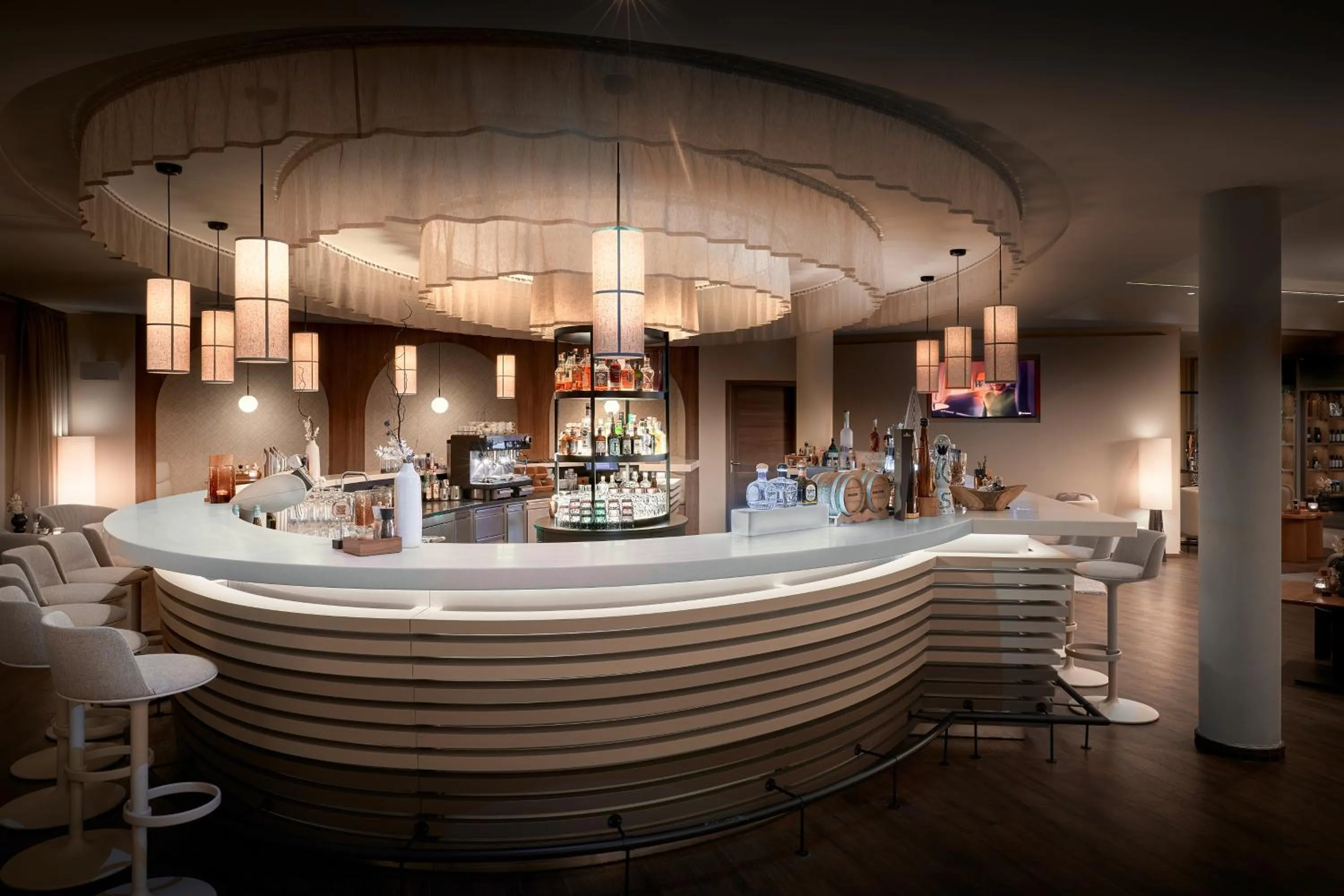 Lounge or bar in Panoramahotel Oberjoch