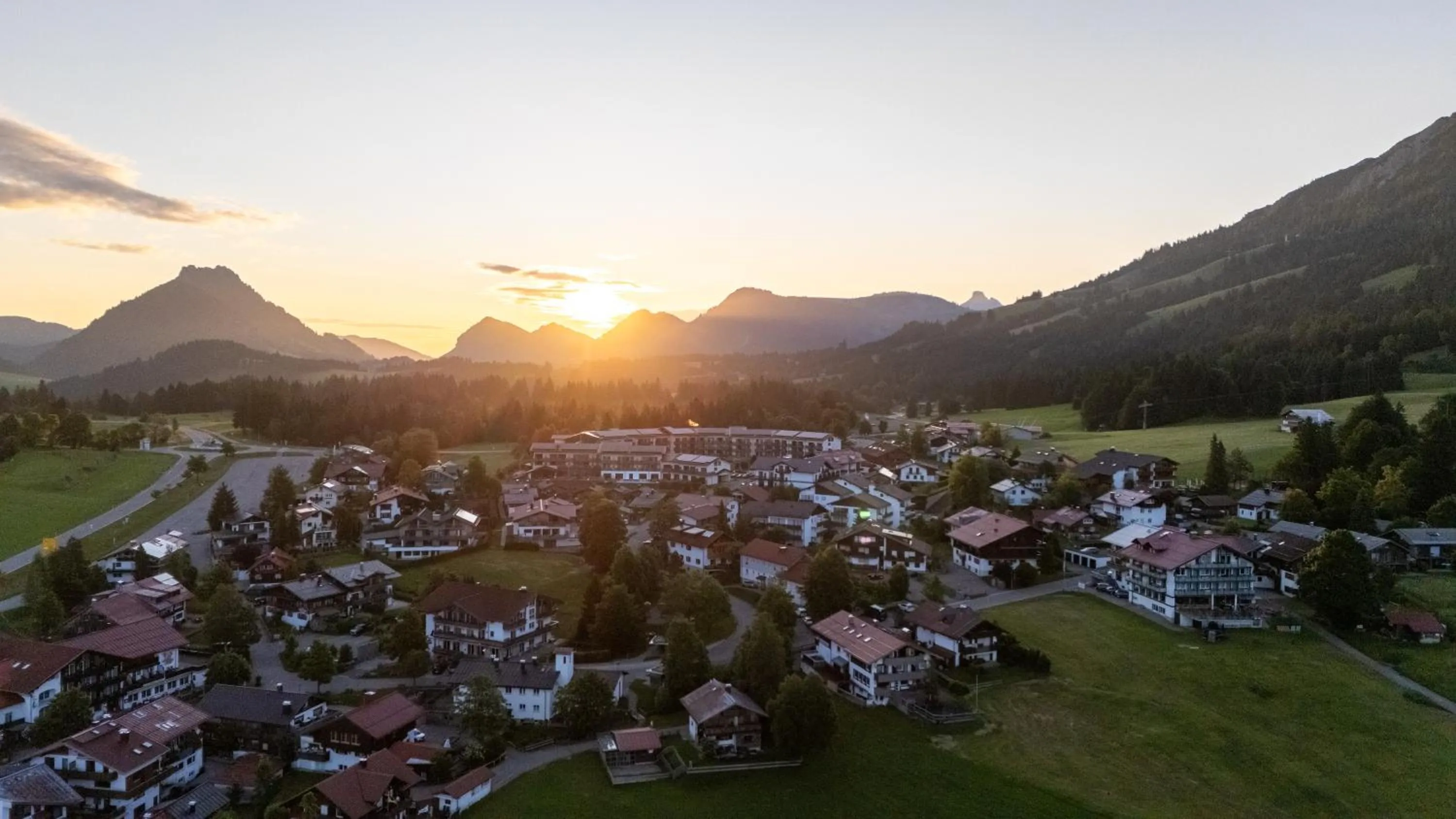 Property building in Panoramahotel Oberjoch