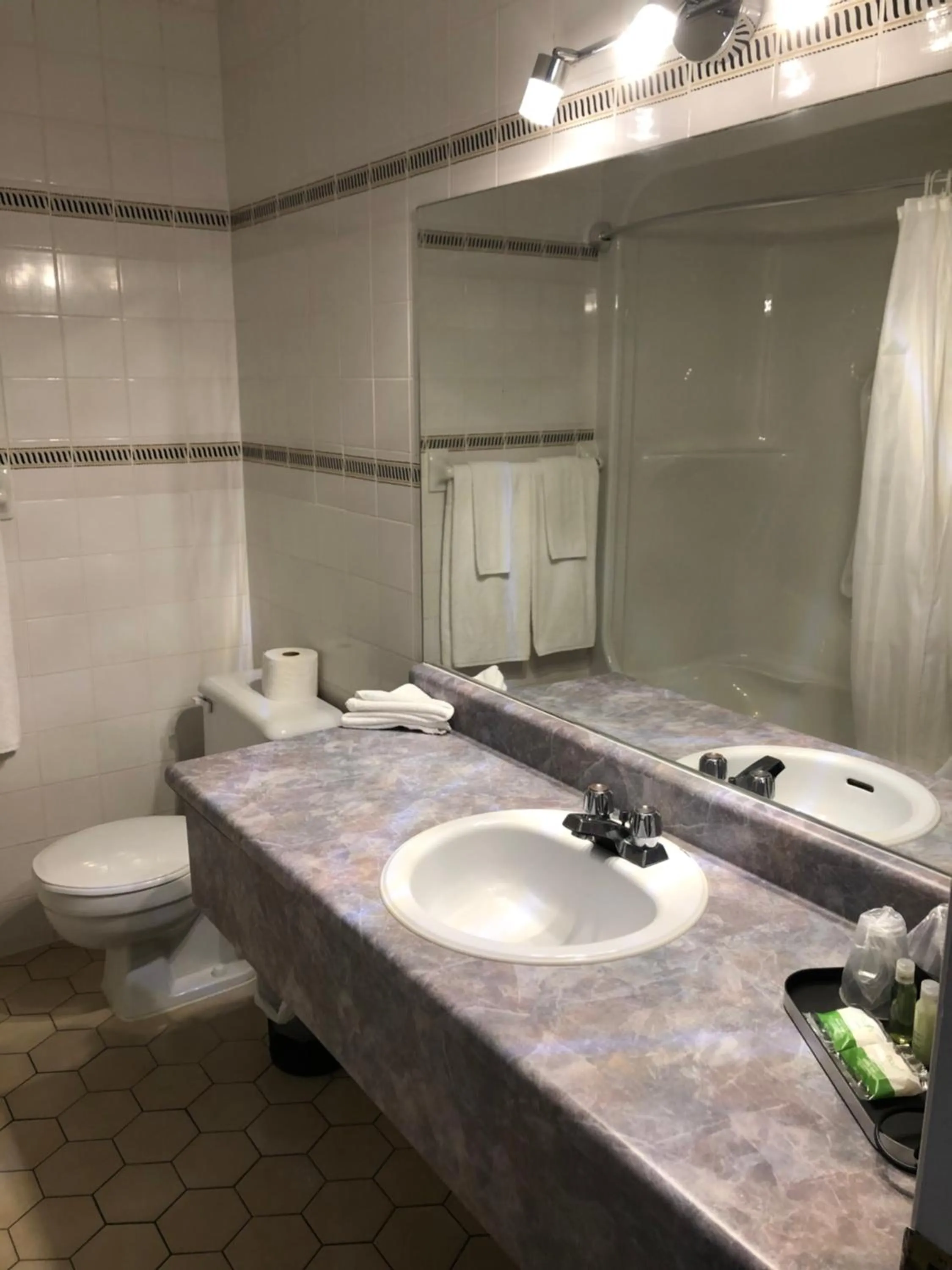 Bathroom in Travelodge by Wyndham Rigaud