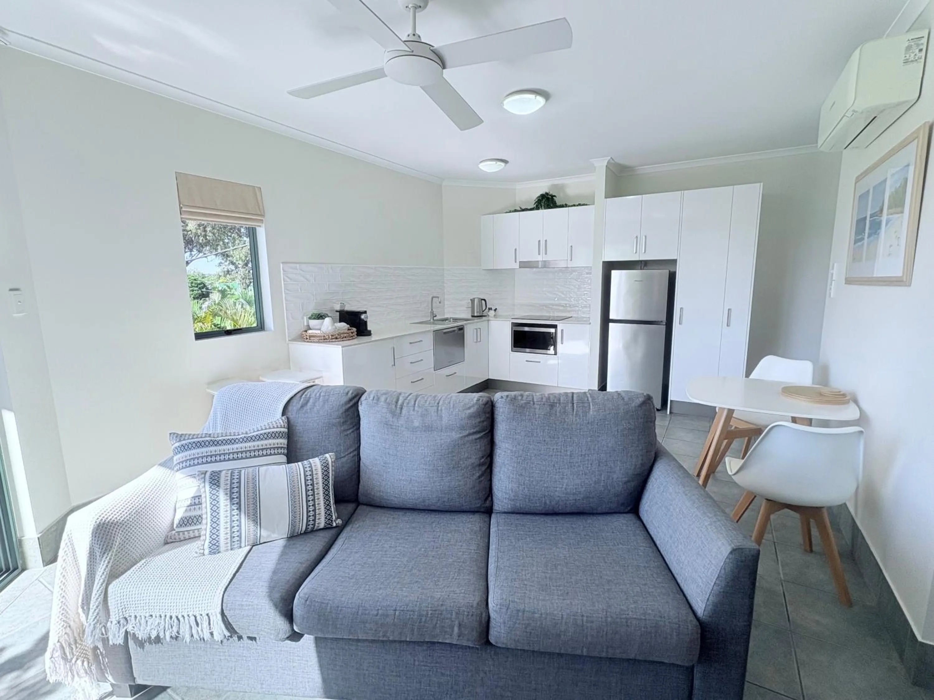 Living room in Noosa River Sandy Shores
