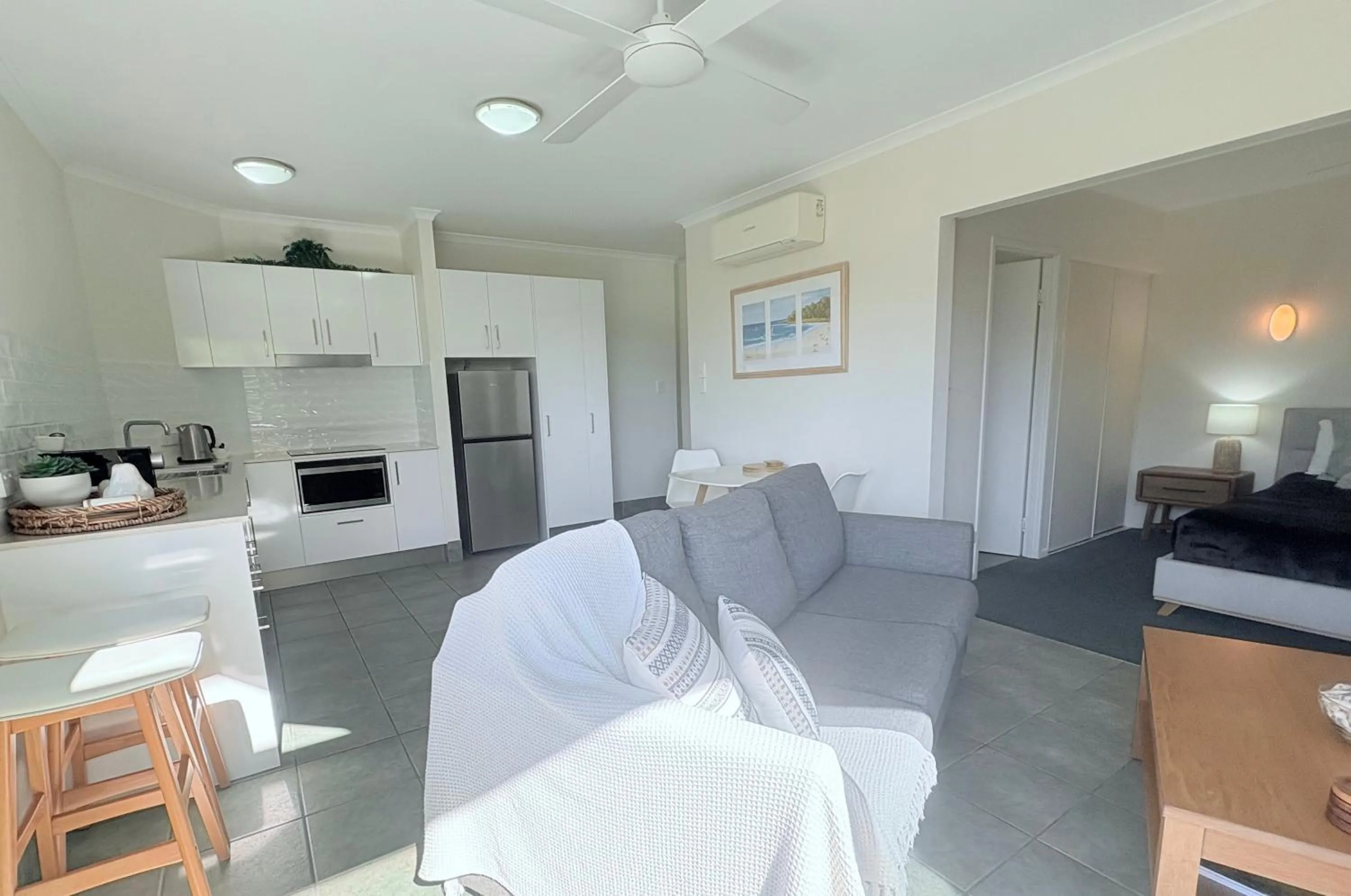 Bed in Noosa River Sandy Shores