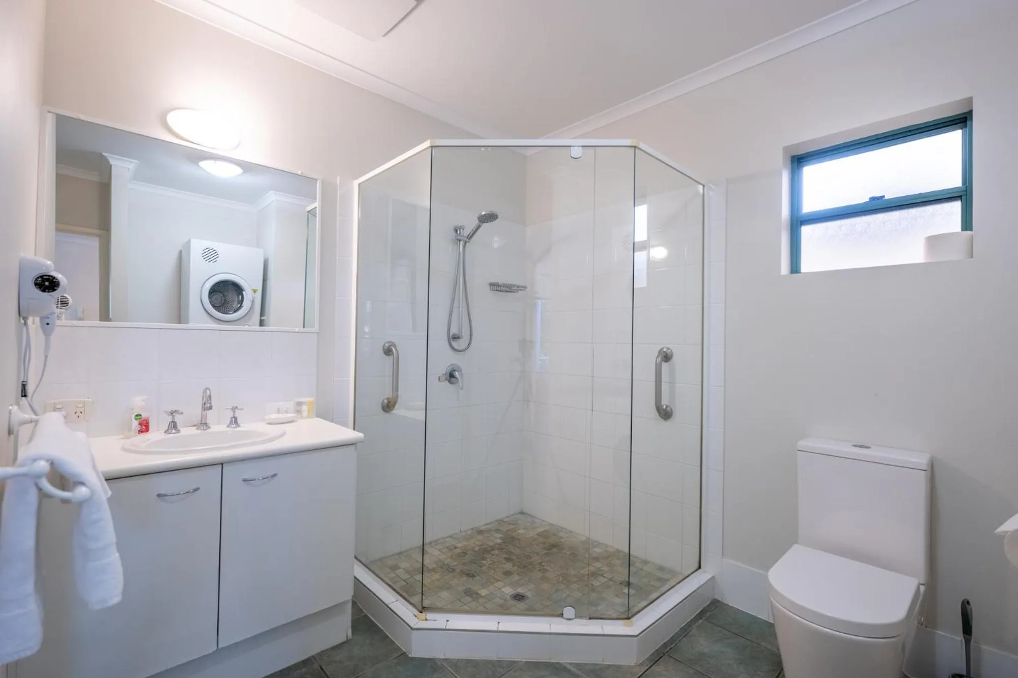 Shower in Noosa River Sandy Shores