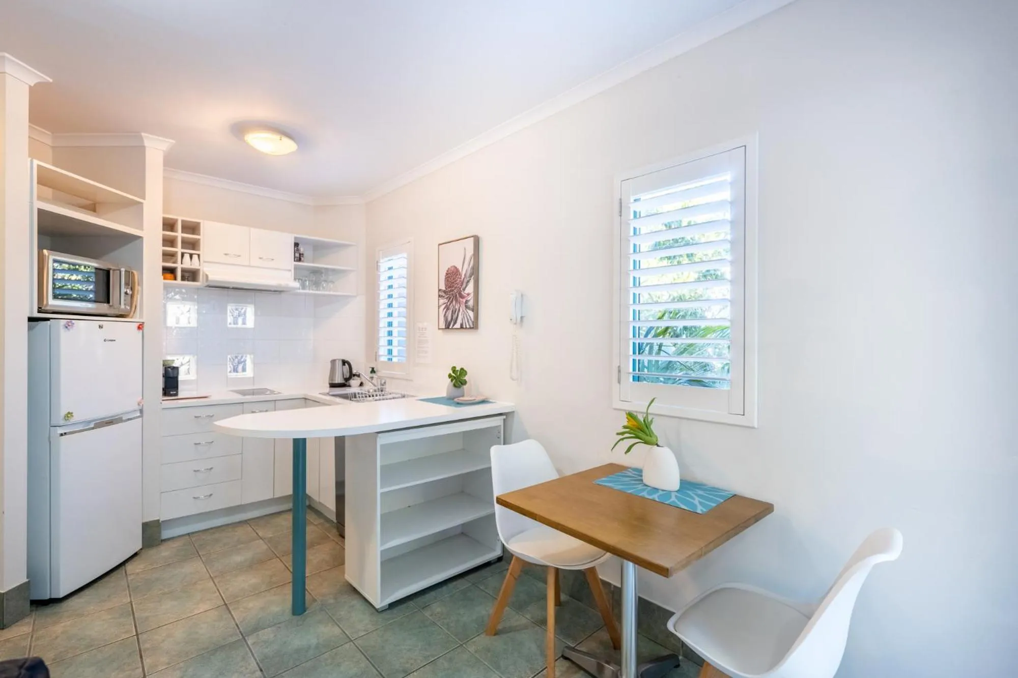 Kitchen or kitchenette in Noosa River Sandy Shores