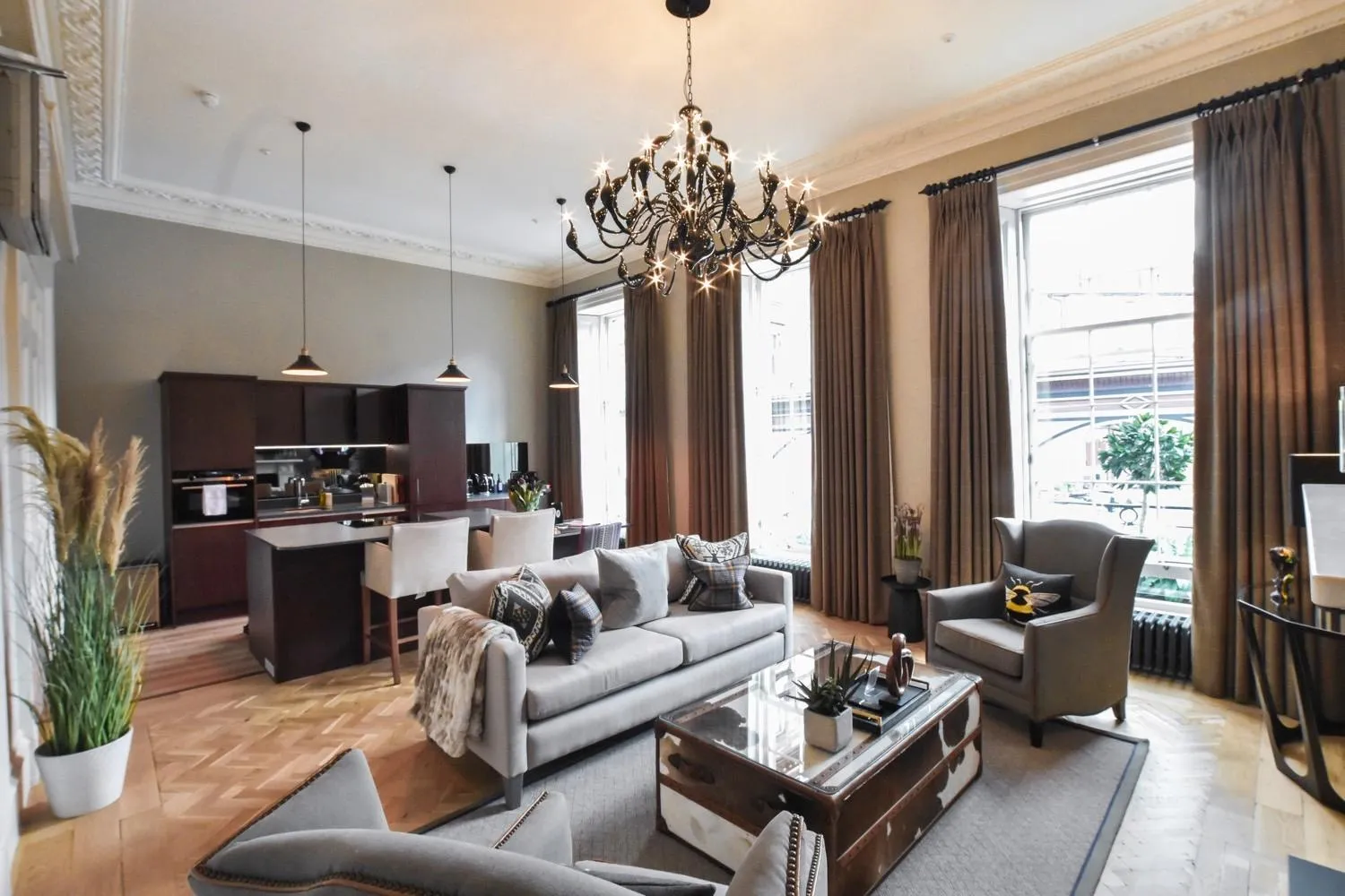 Kitchen or kitchenette in The Rutland Hotel & Apartments