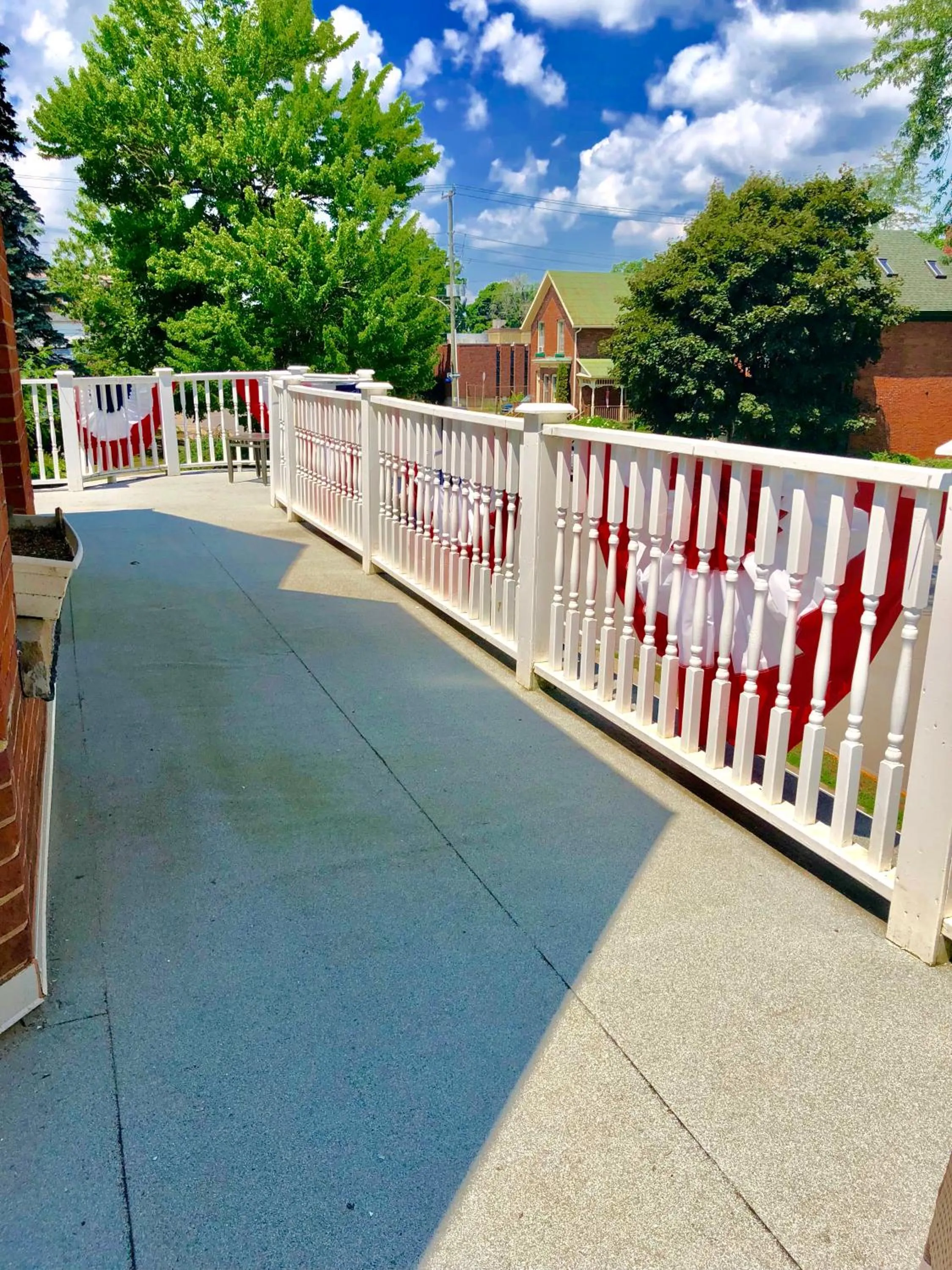 Balcony/Terrace in 1000 Islands Bed and Breakfast-The Bulloch House