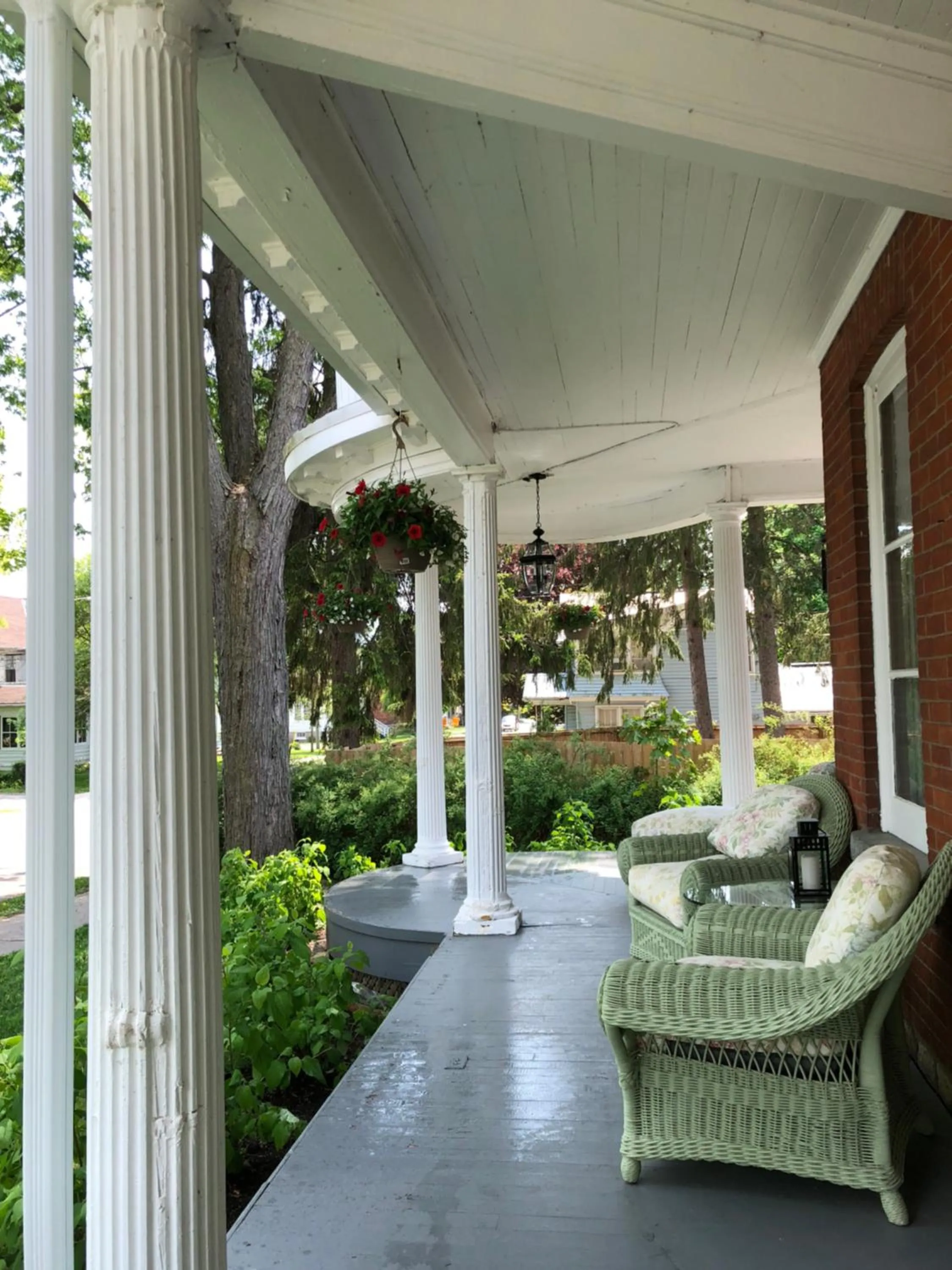 Patio in 1000 Islands Bed and Breakfast-The Bulloch House