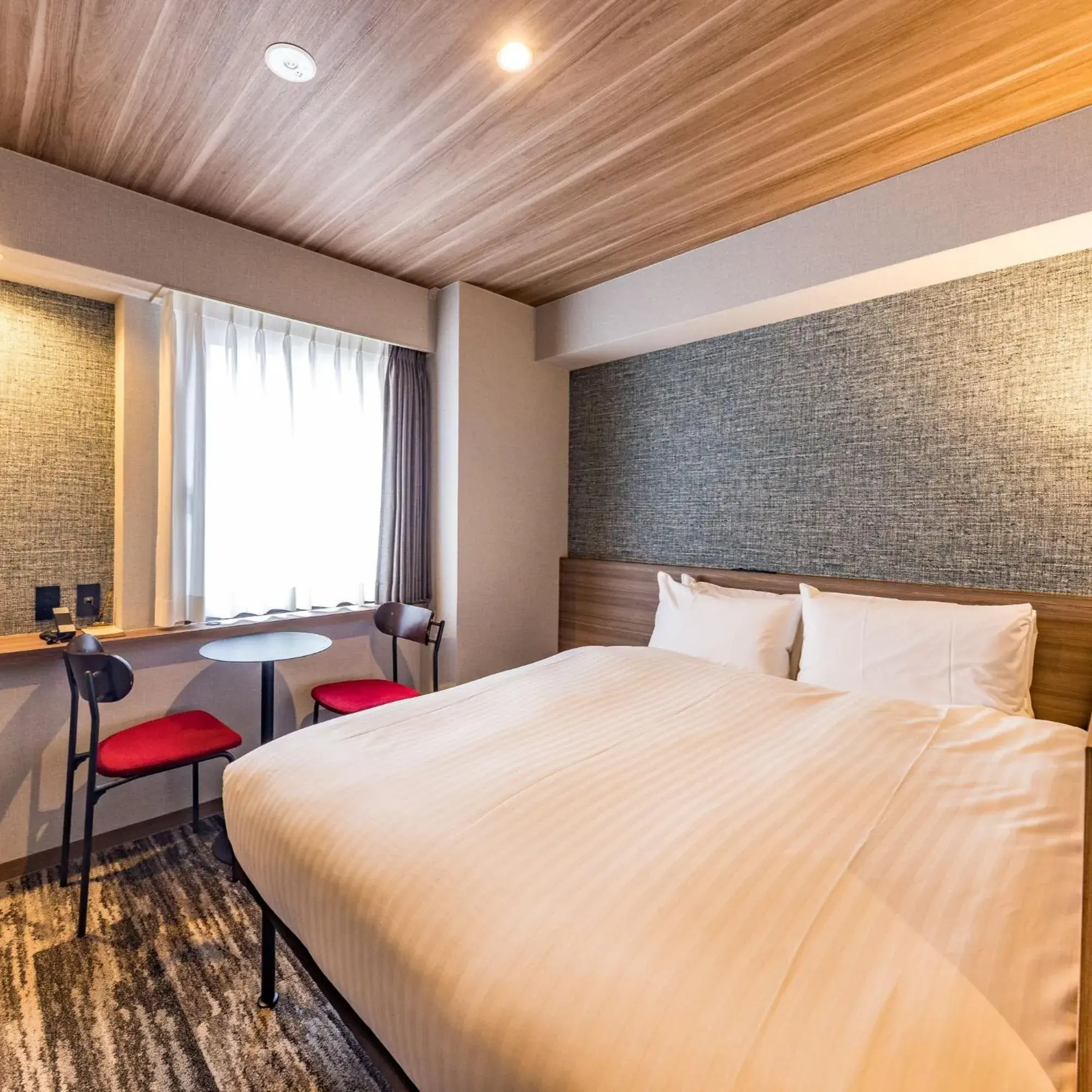 Bed in Fukuoka Toei Hotel Bed in Fukuoka Toei Hotel